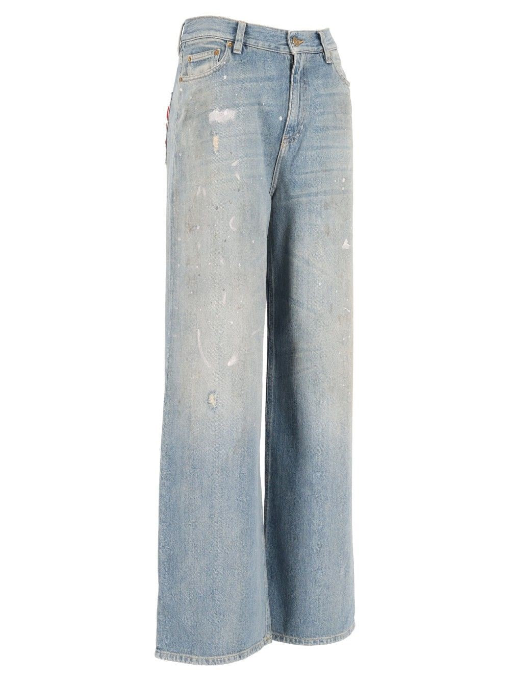 Golden Goose Women Jeans With Embroidered Logo GOLDEN GOOSE