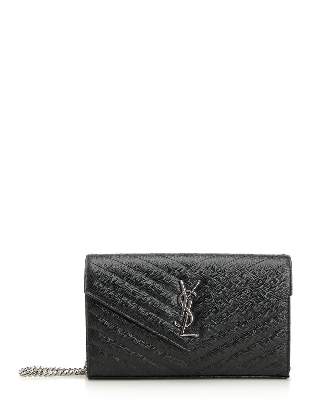 Saint Laurent Women "Cassandre" Wallet On Chain