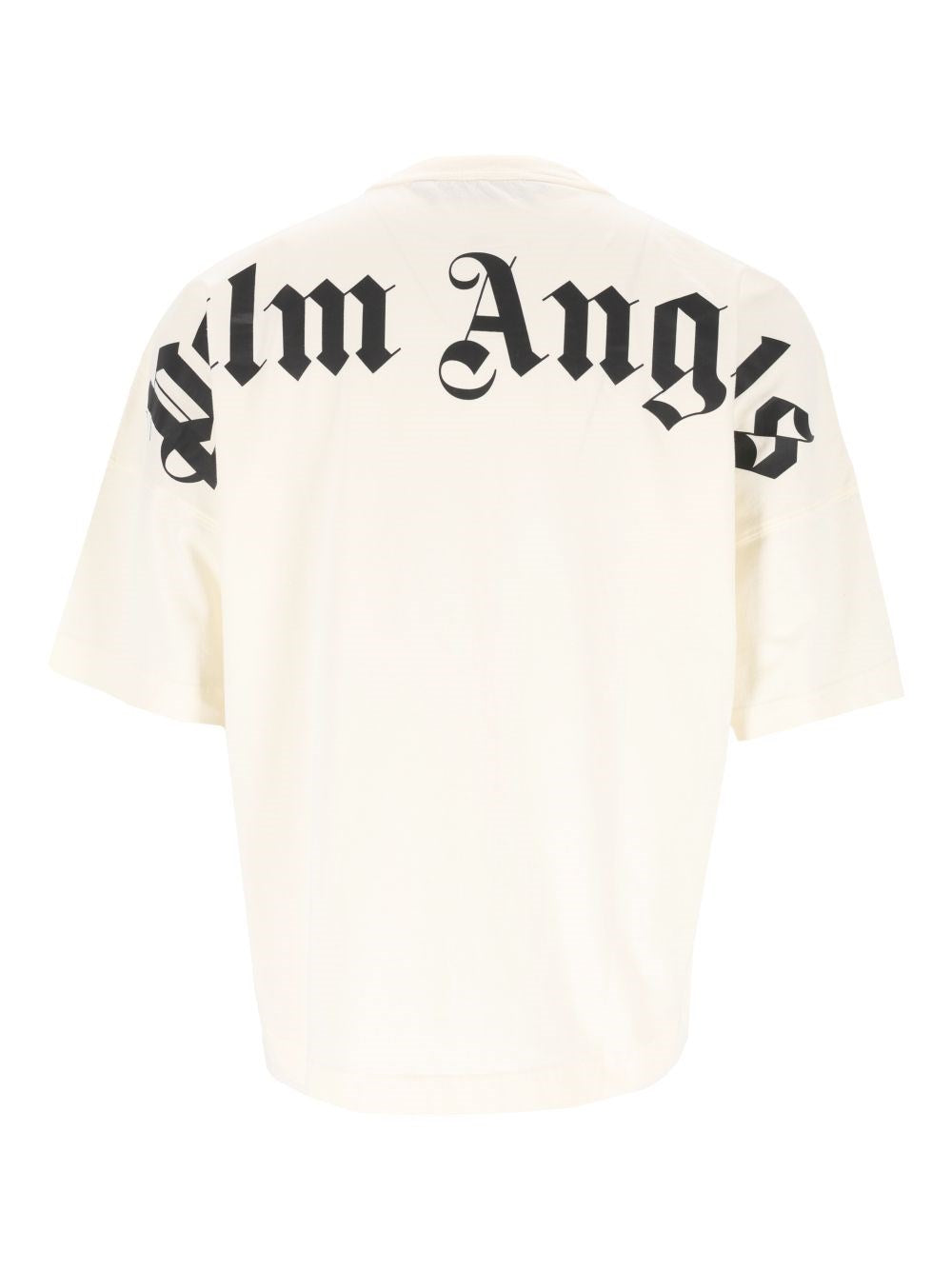 Palm Angels Men Oversized T-Shirt With Classic Logo PALM ANGELS
