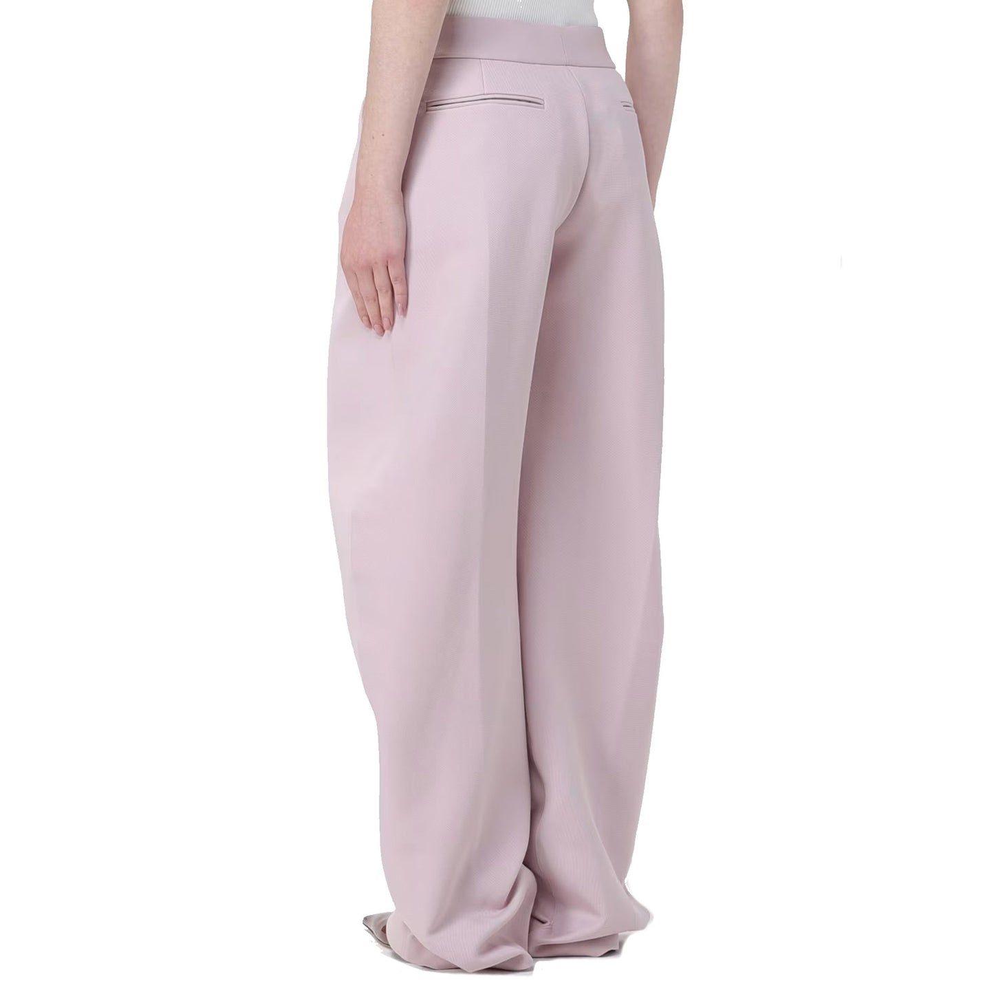 The Attico Wool Blend Taloired Pants Women THE ATTICO
