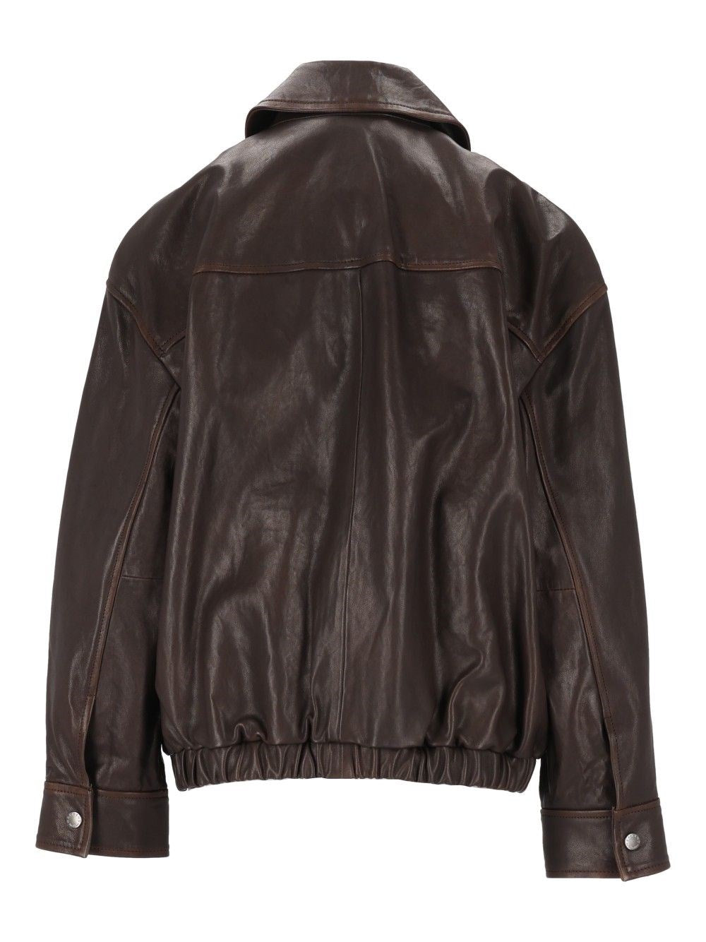 Weekend Max Mara Women Leather Jacket WEEKEND MAX MARA