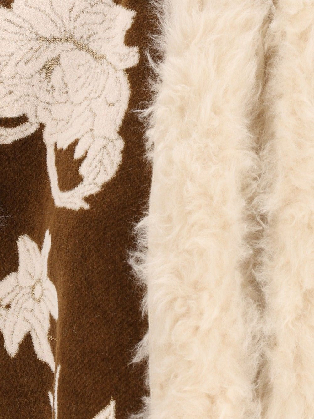 Forte_Forte Women "The Lotus" Eco Fur Jacquard Chenille Vest FORTE FORTE