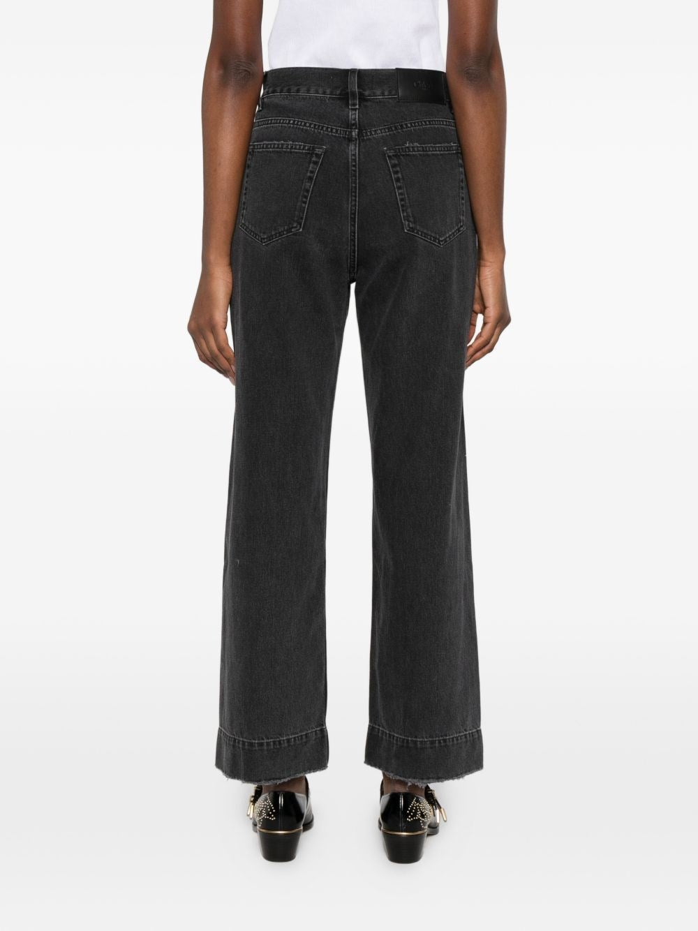 Chloe' Women Cropped Jeans CHLOE