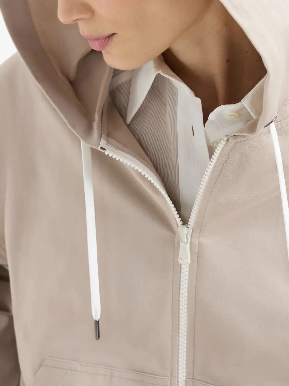 Brunello Cucinelli Women Couture Interlock Hoodie BRUNELLO CUCINELLI