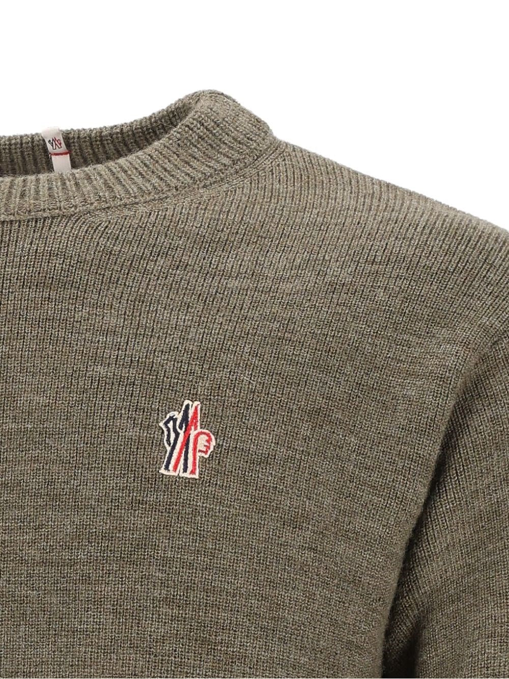 Moncler Grenoble Men Wool Sweater With Logo MONCLER GRENOBLE