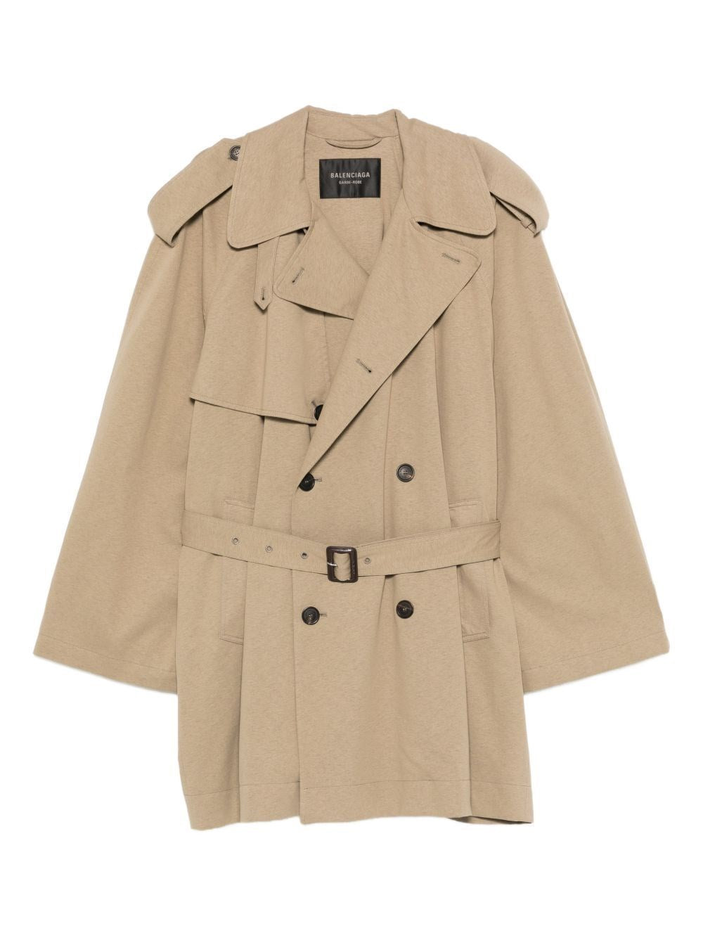 Balenciaga Women Cropped Trench Coat BALENCIAGA