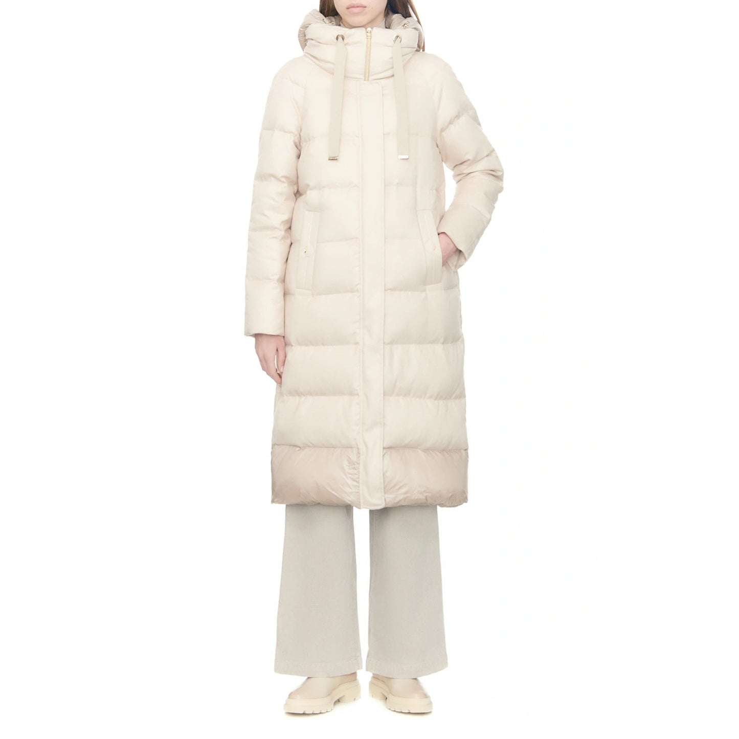 Herno Silk And Cashmere Padded Coat Women HERNO