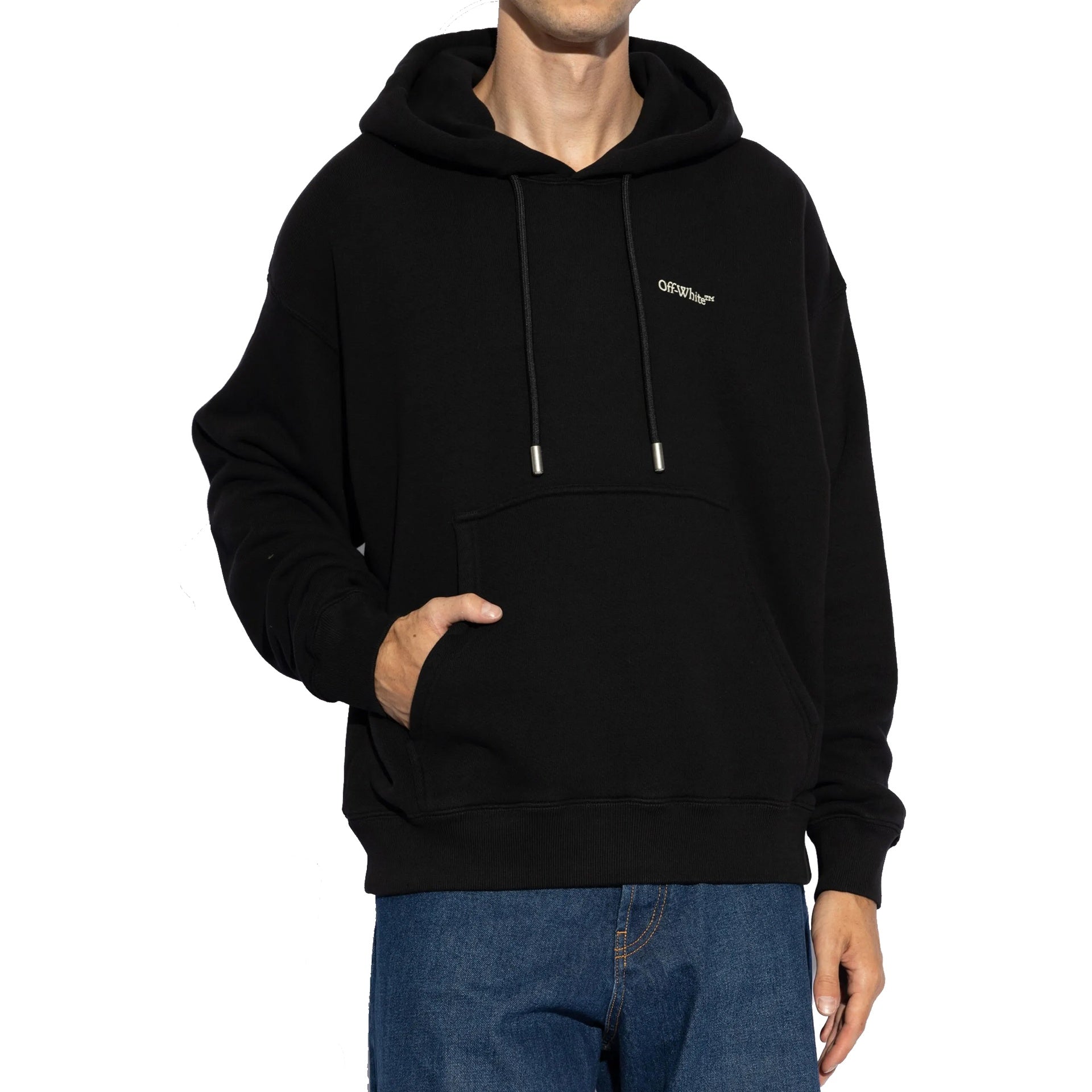 Off-White Logo Hooded Sweatshirt Men OFF-WHITE