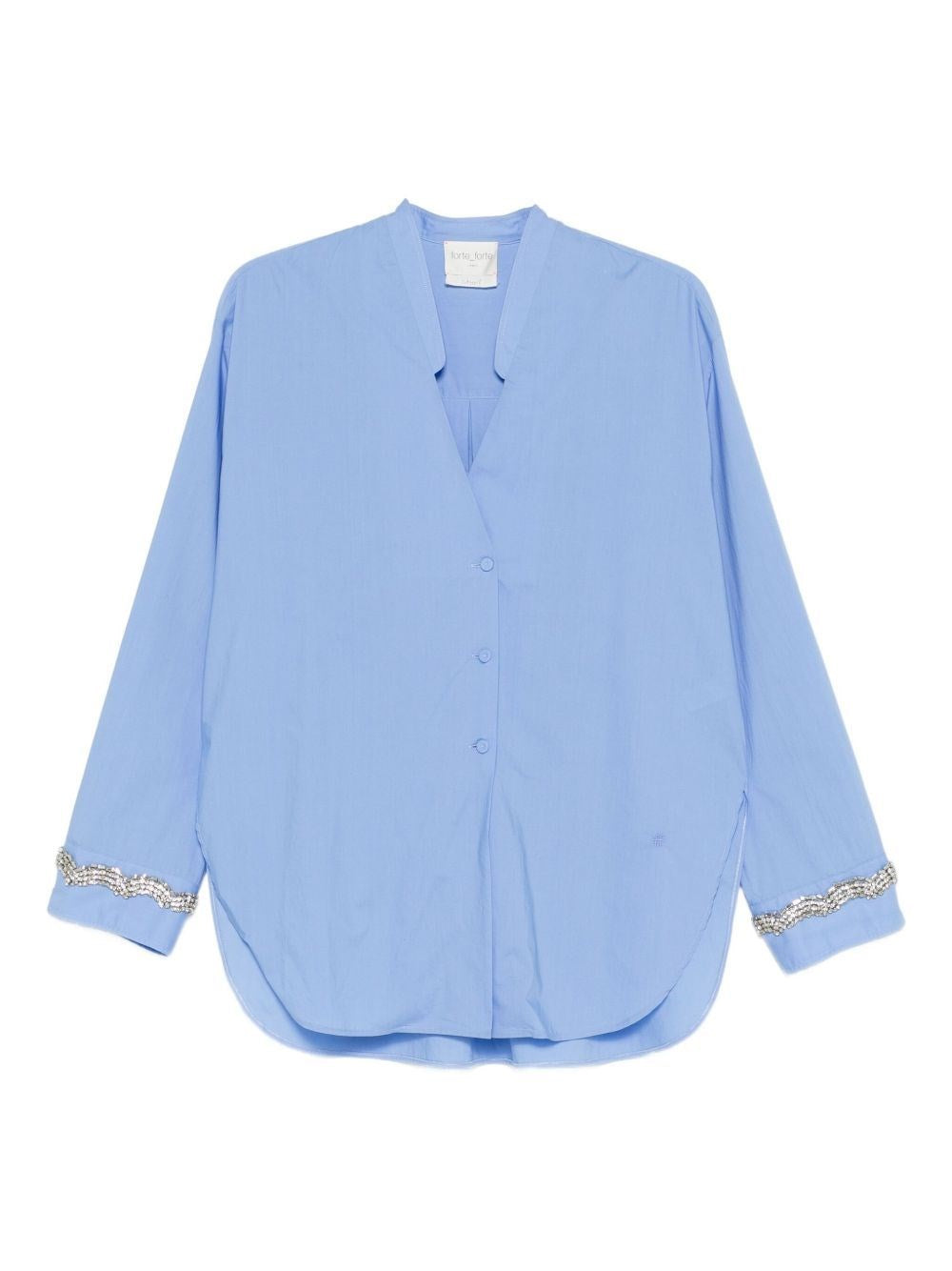Forte_Forte Women Men's Shirt With Embroidery FORTE FORTE