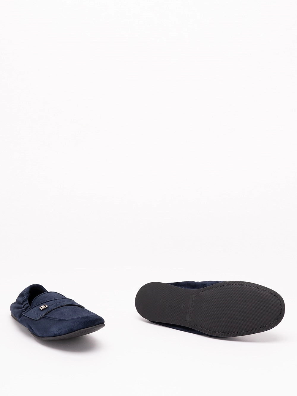 Dolce & Gabbana Men Elastic-Back Loafers