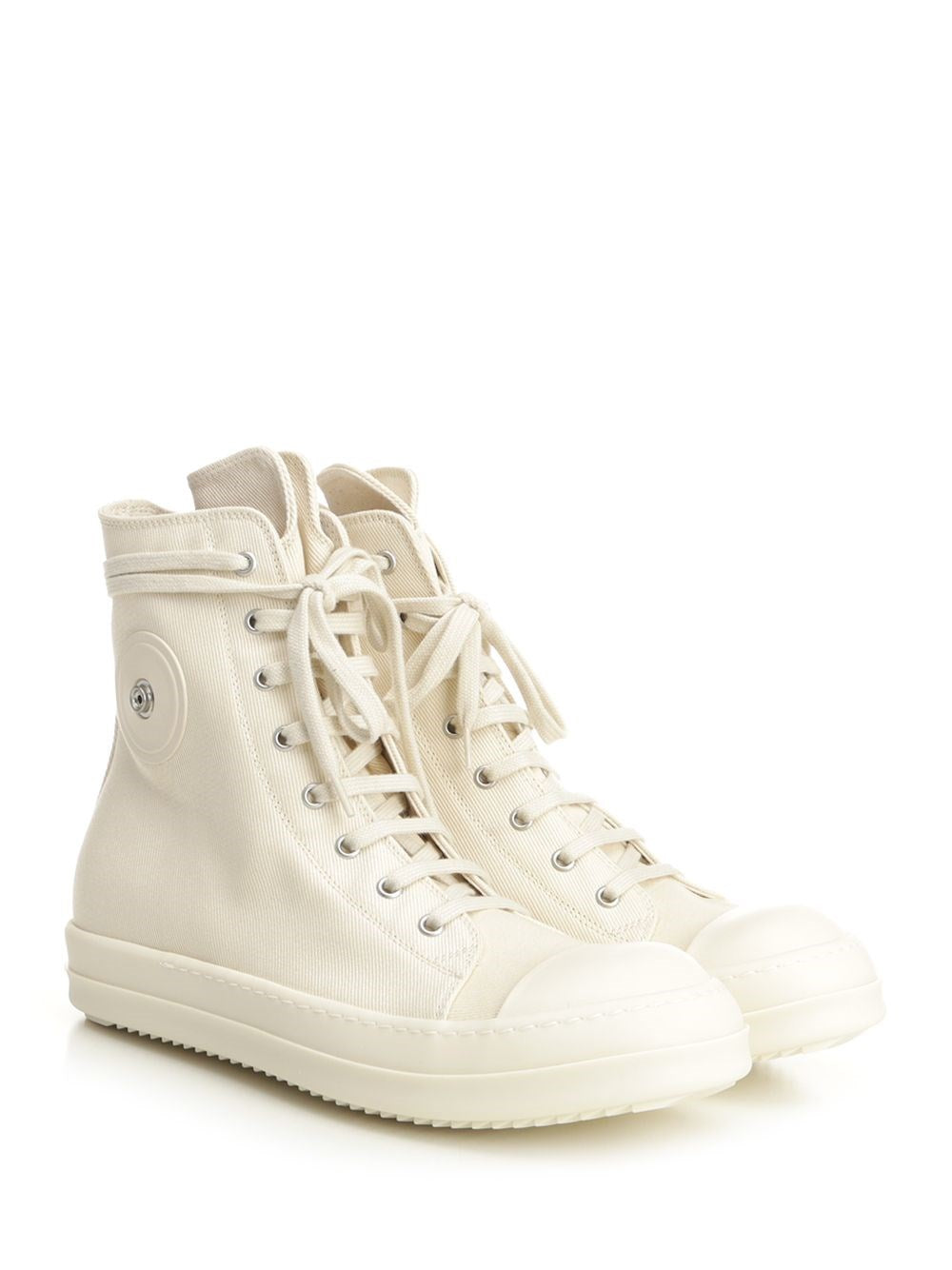Rick Owens Drkshdw Men High-Top Cotton Sneakers RICK OWENS