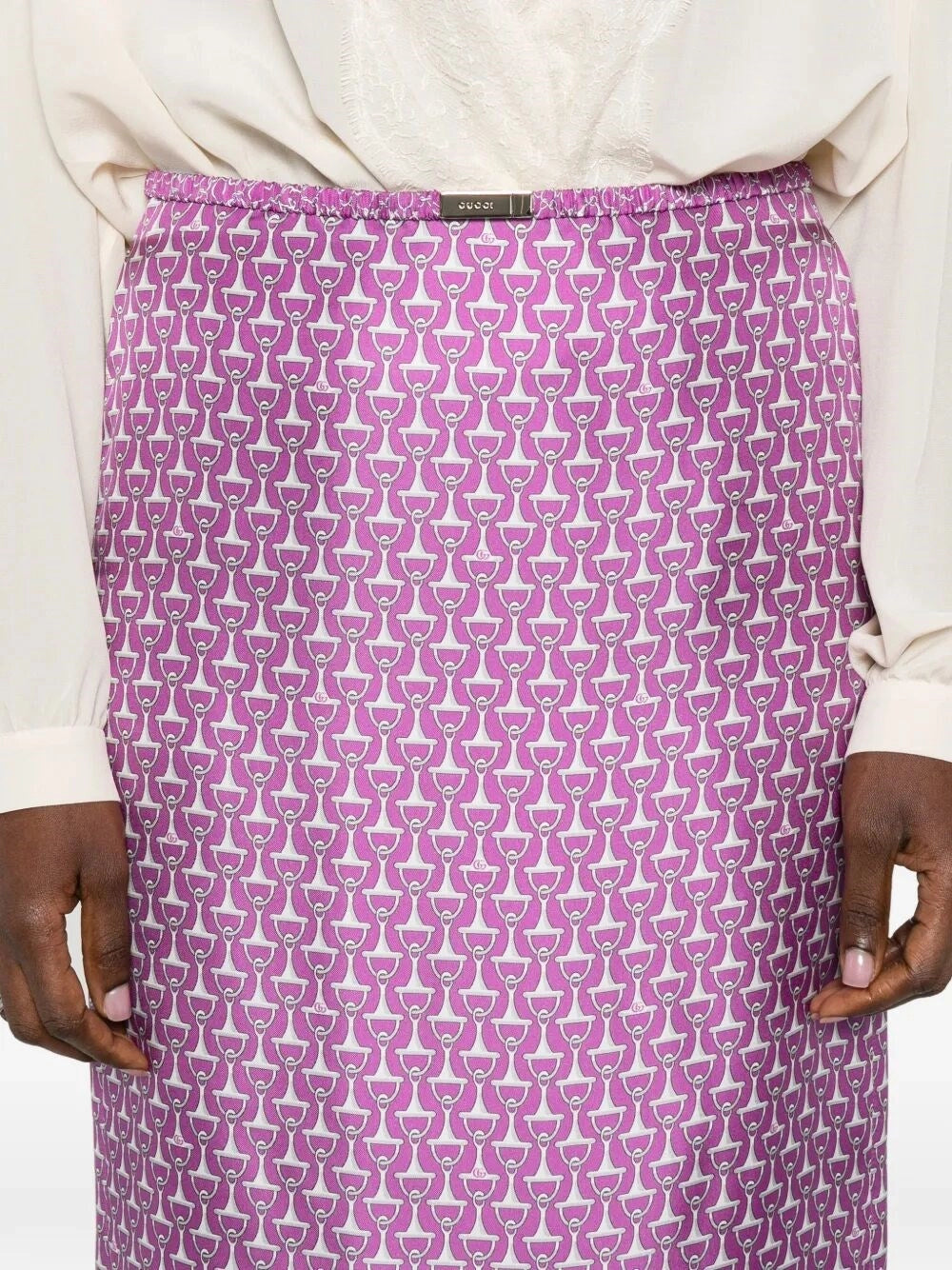 Gucci Women `Horsebit` Skirt