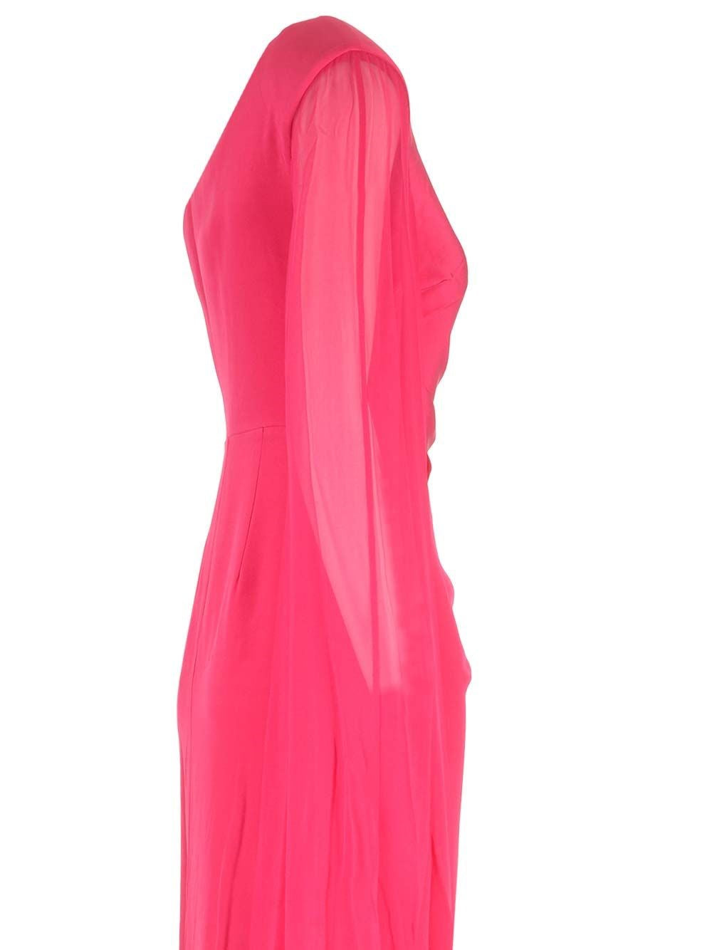 Roland Mouret Women Asymmetrical Silk Dress ROLAND MOURET
