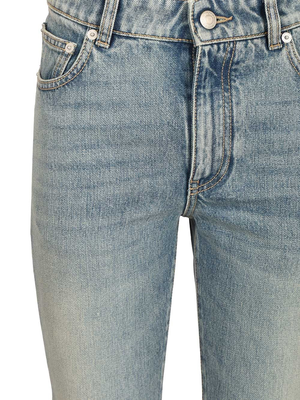 Mcqueen Women Straight-Leg Jeans ALEXANDER MCQUEEN