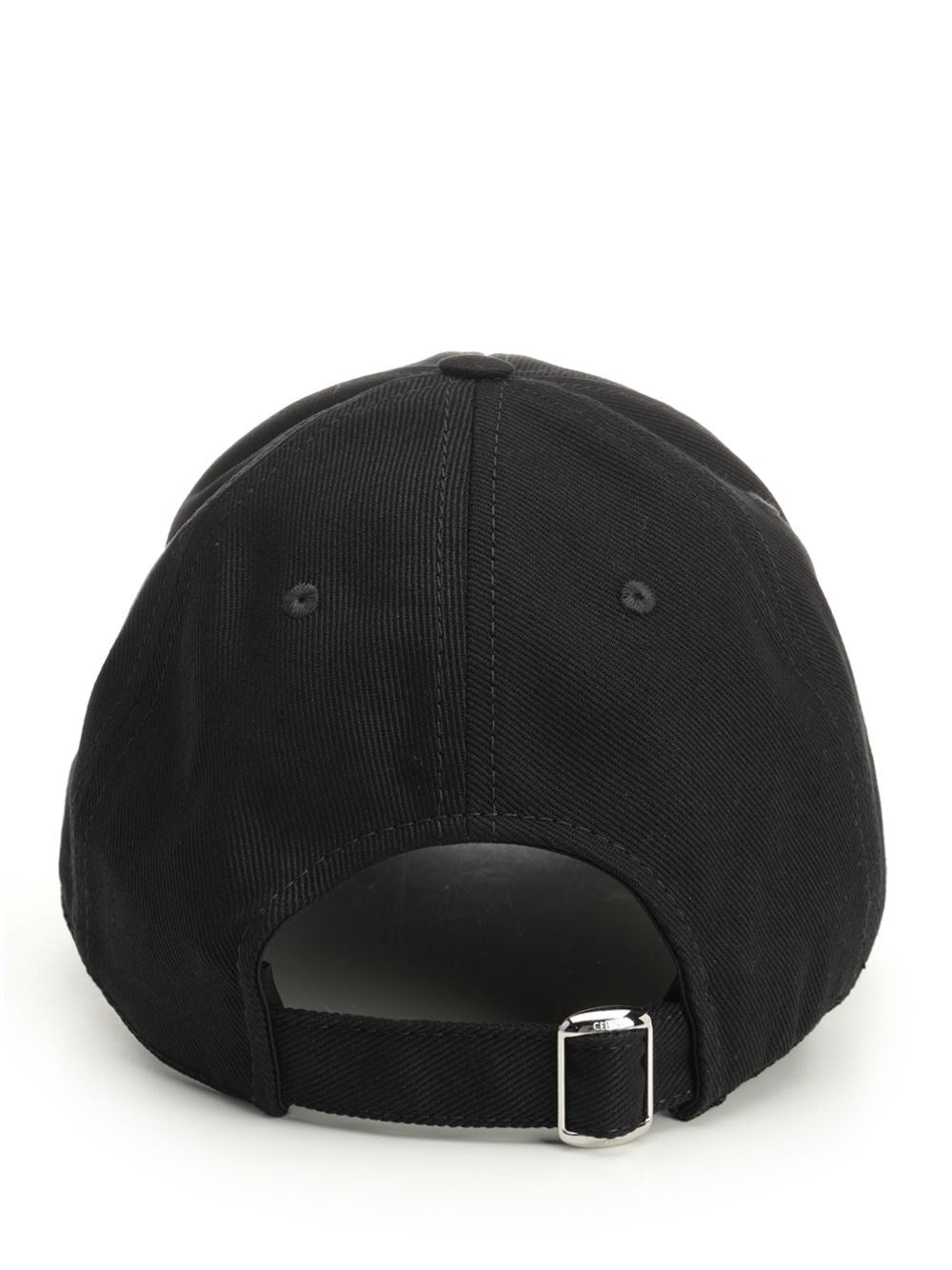 Celine Men "Triomphe" Cotton Baseball Cap CELINE