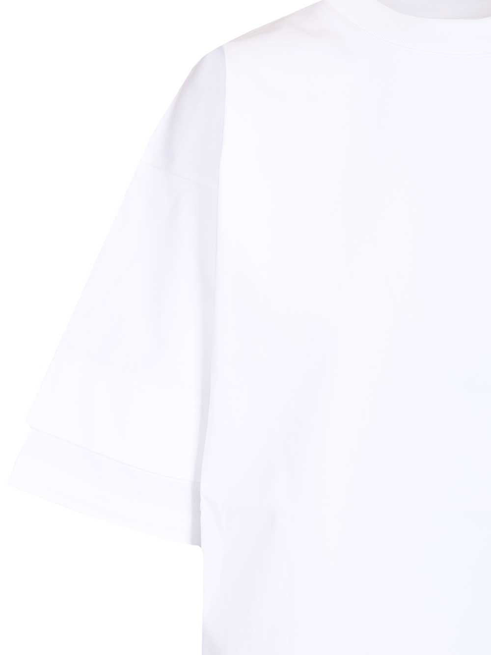 Alaïa Women Layered Cotton T-Shirt