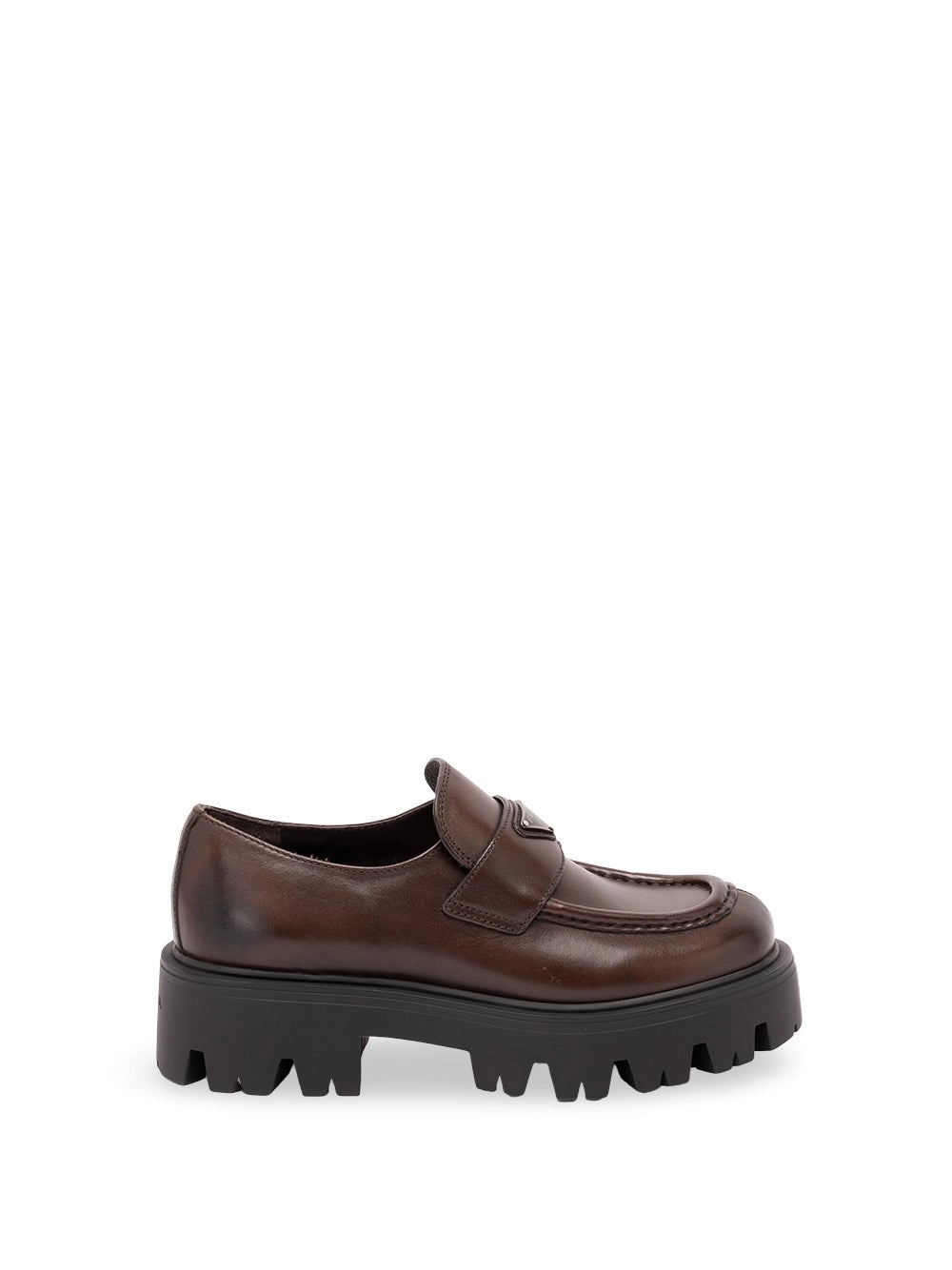 Prada Women Vintage Leather Loafers PRADA
