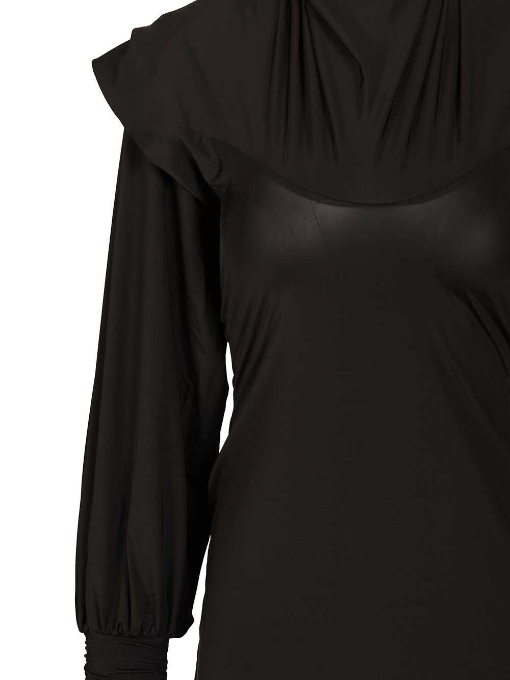 Rotate Women Slinky Hooded Dress ROTATE