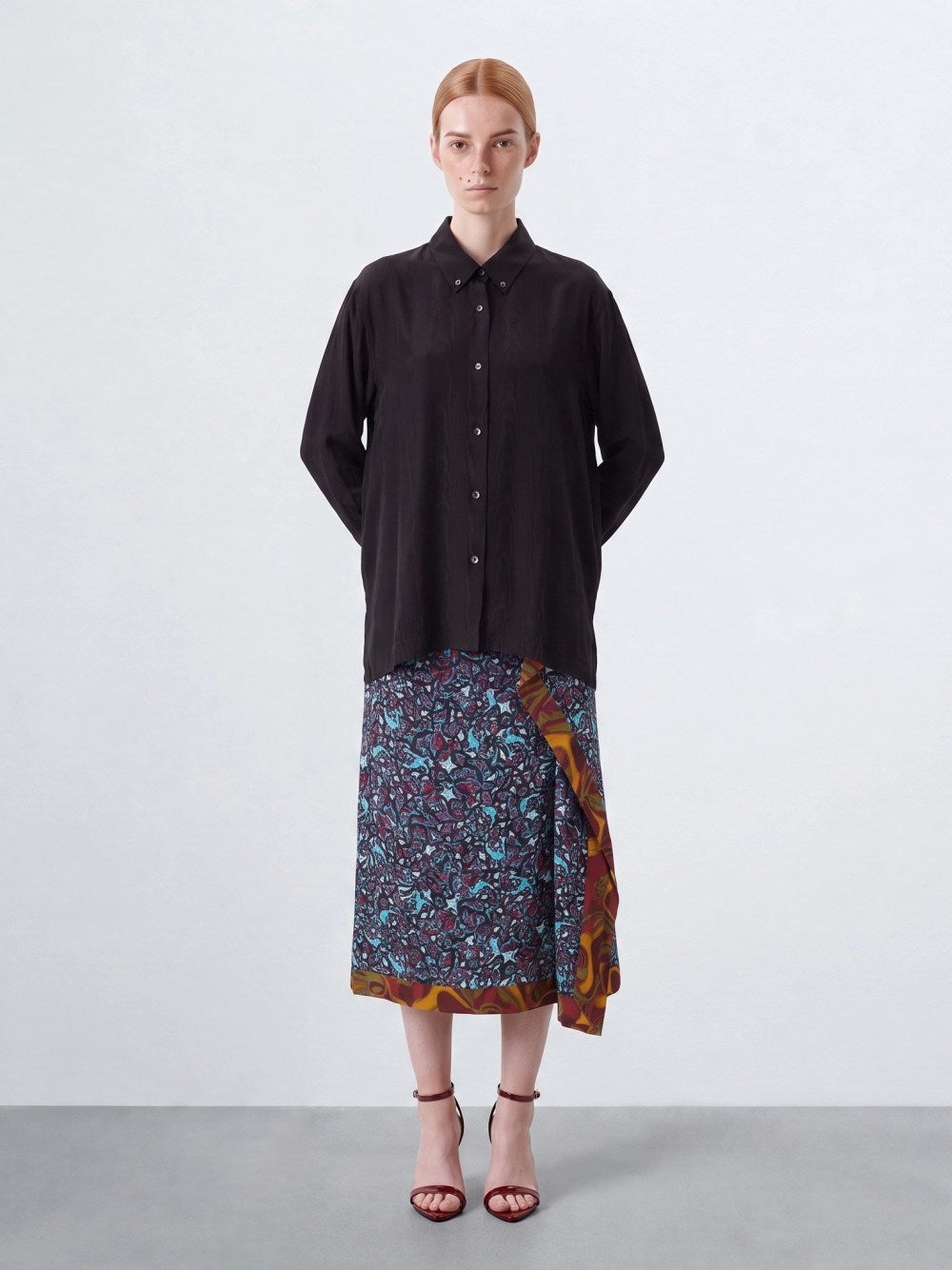 Dries Van Noten Women "Cheers" Viscose Shirt DRIES VAN NOTEN