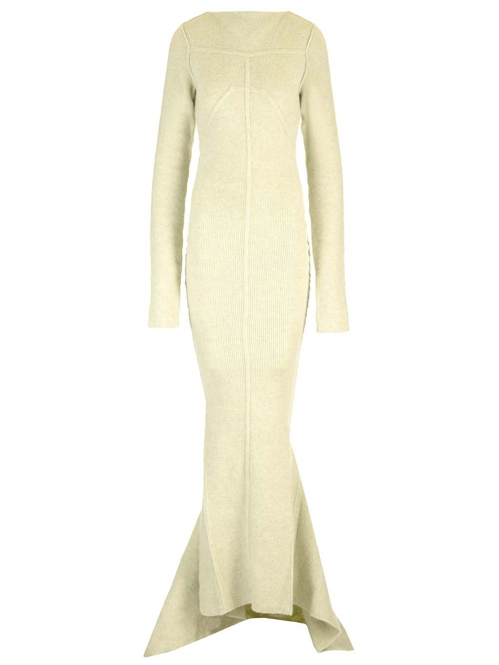 Rick Owens Women Ribbed Knit Mermaid Dress RICK OWENS