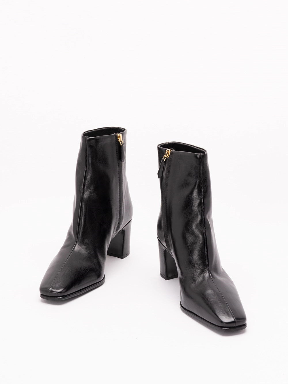 Prada Women Leather Booties PRADA