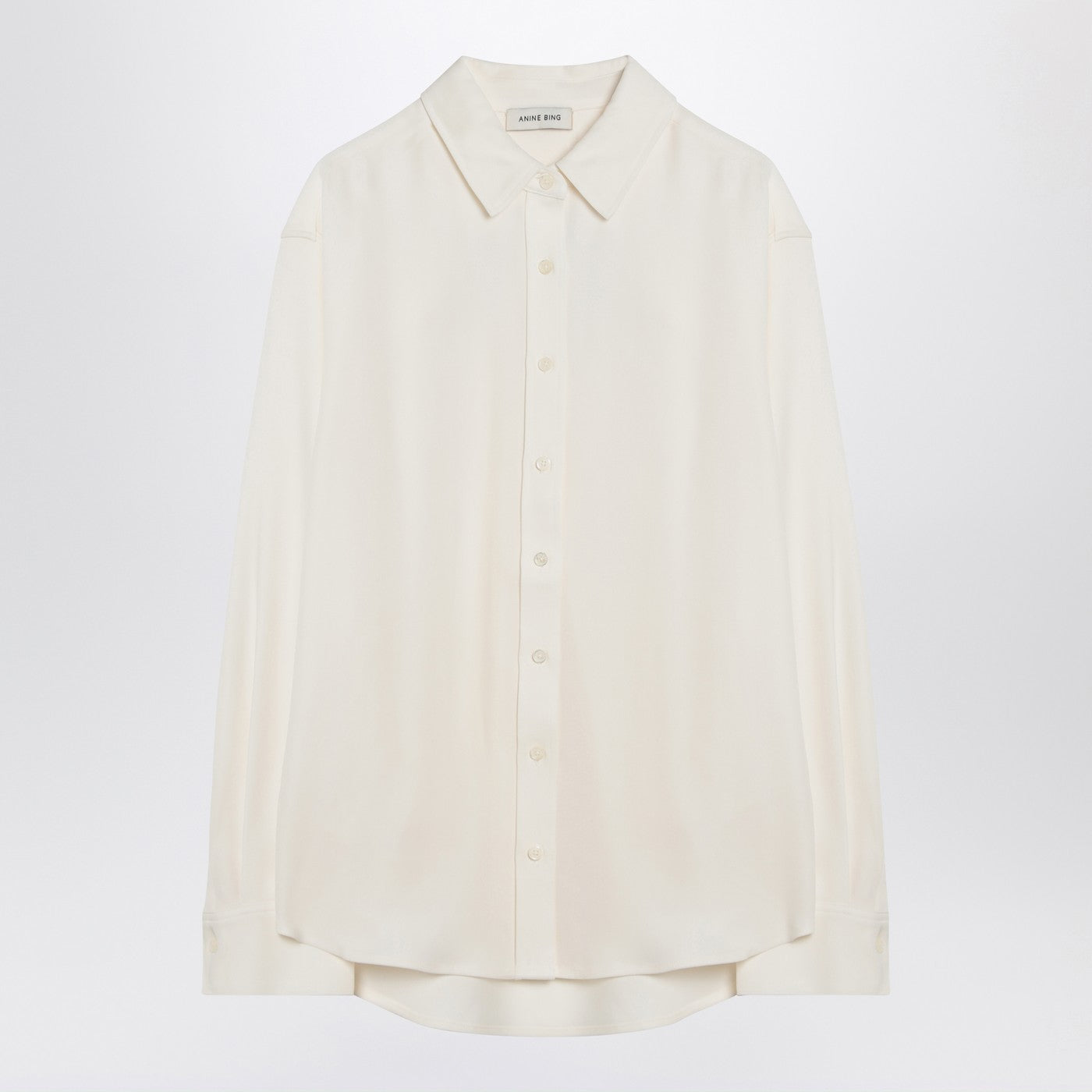 Anine Bing Ivory Braxton Shirt Women ANINE BING