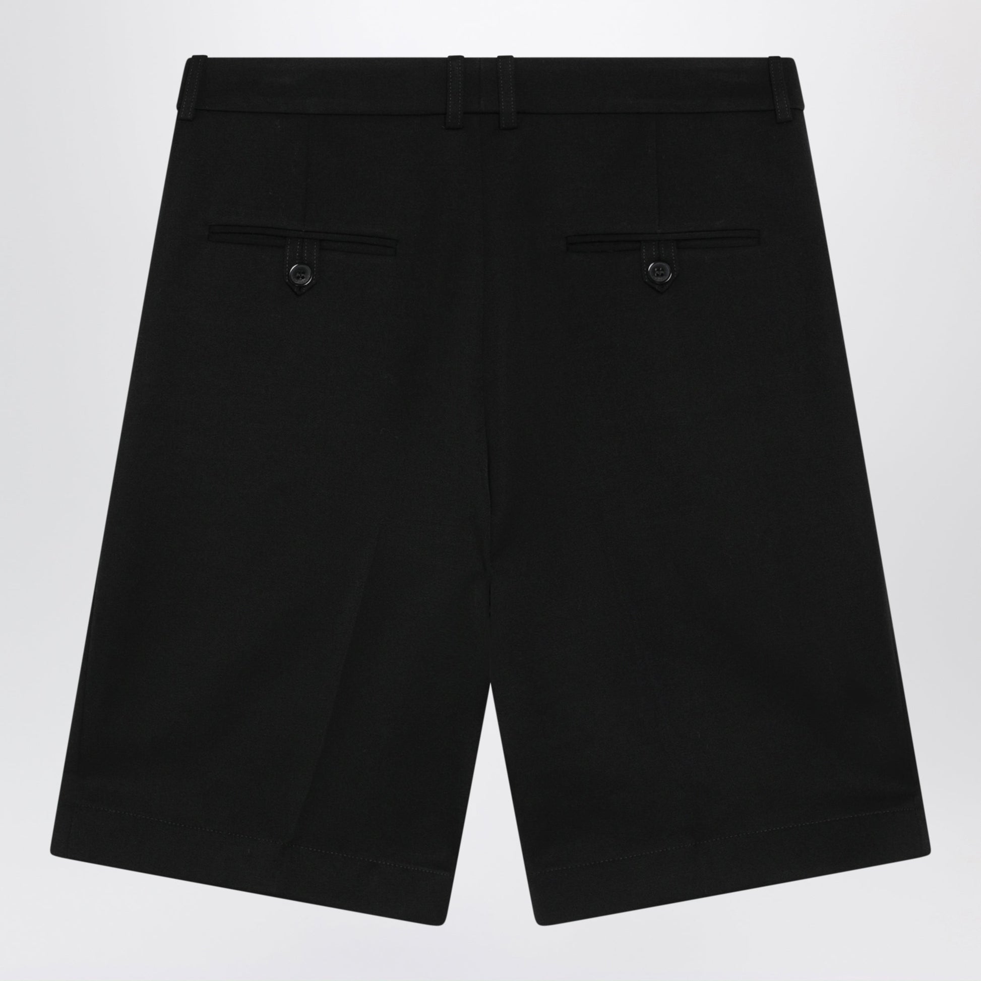 Saint Laurent Tailored Black Wool Bermuda Shorts Women SAINT LAURENT