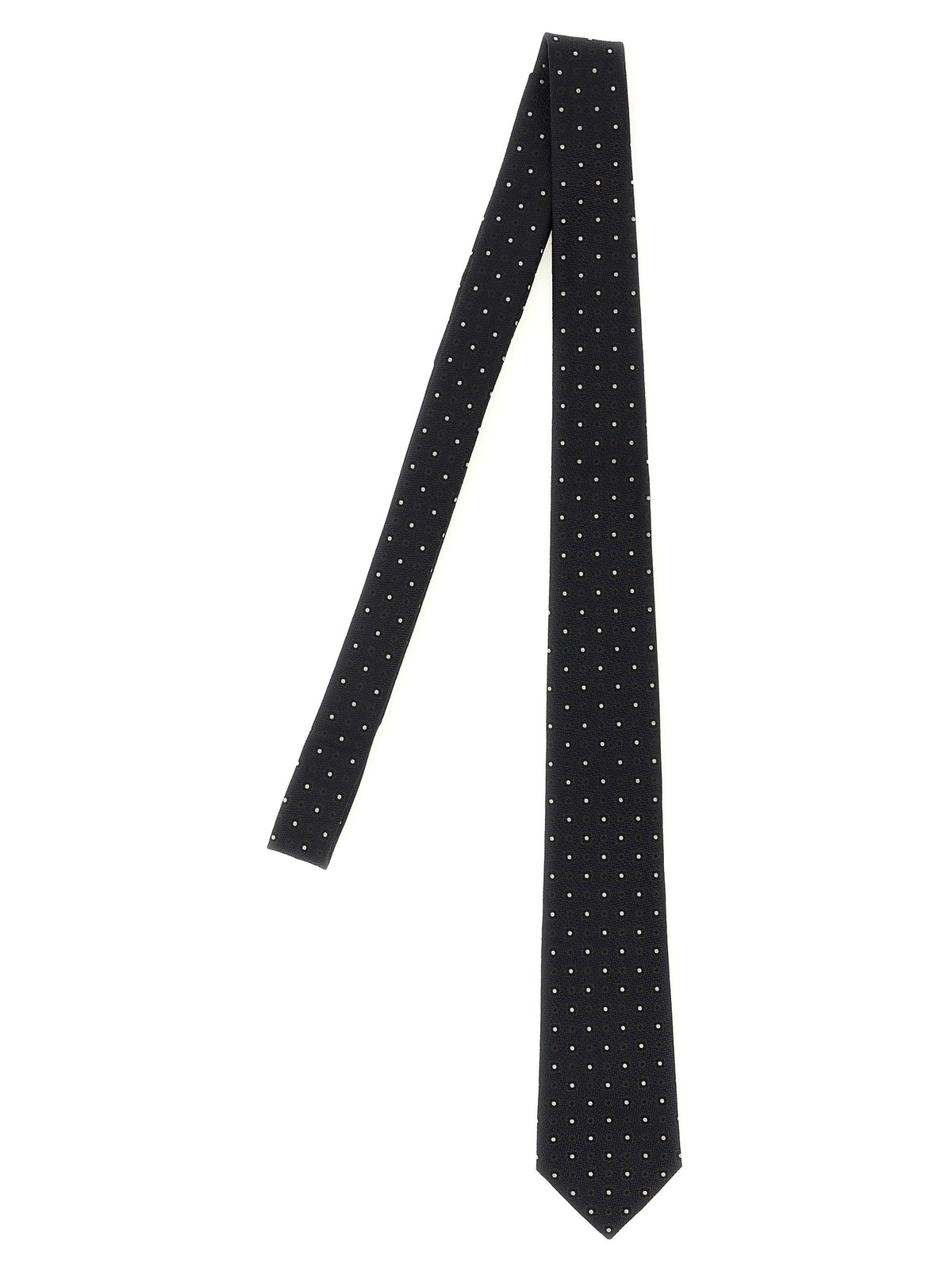Saint Laurent Men Jacquard Tie SAINT LAURENT