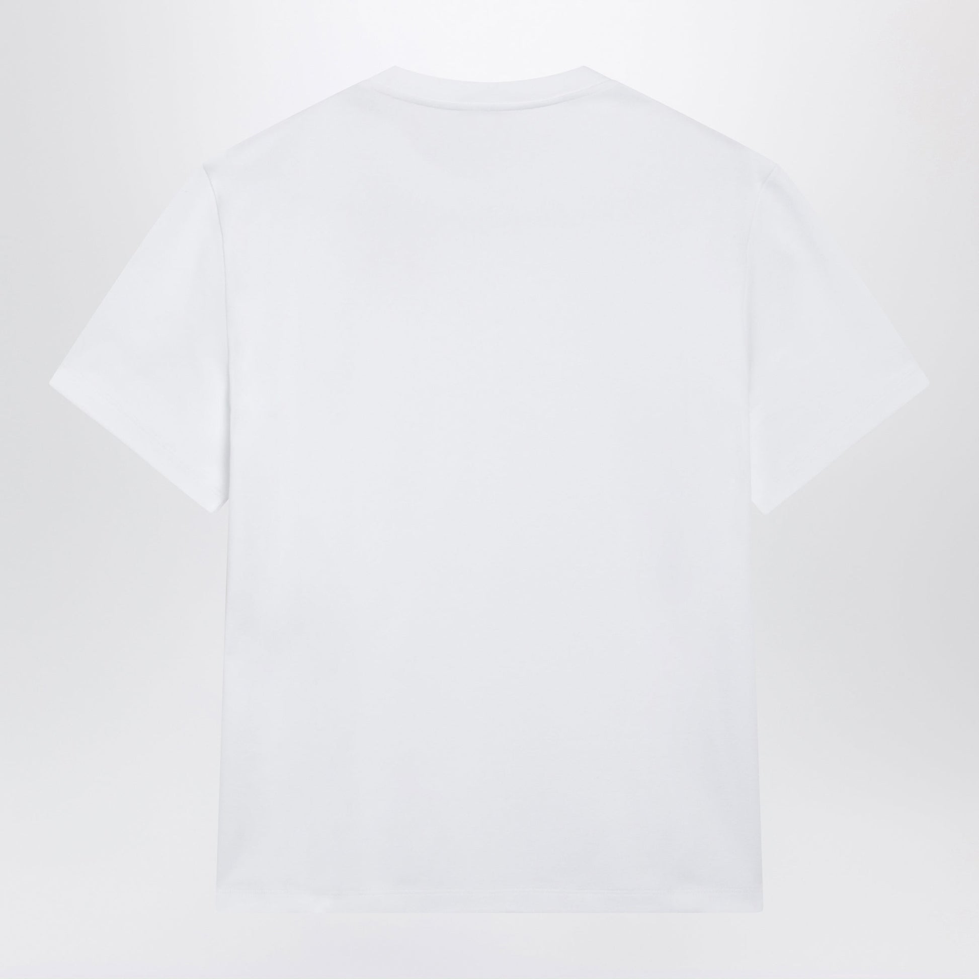 Saint Laurent White Cassandre T-Shirt In Cotton Men SAINT LAURENT