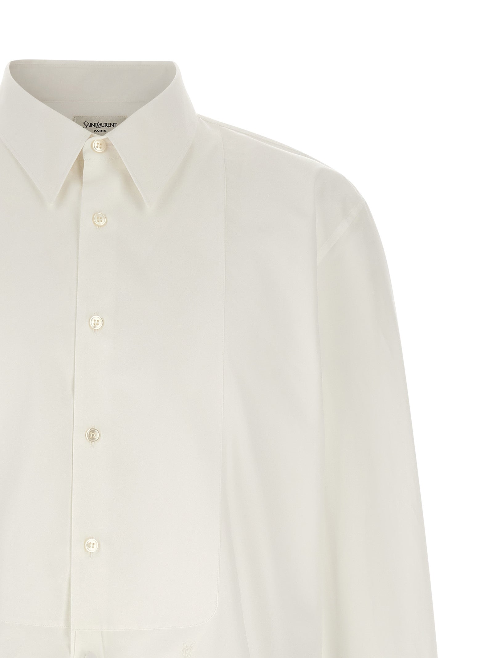 Saint Laurent Men Sartorial Plastron Shirt SAINT LAURENT
