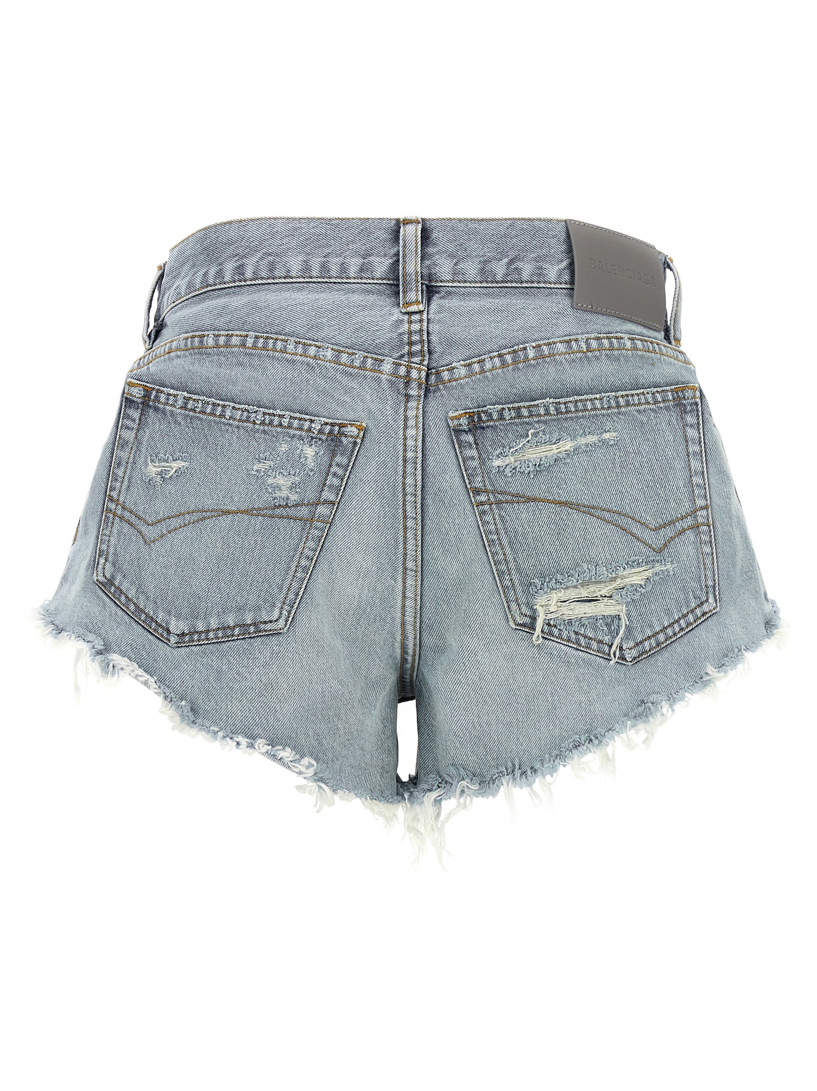 Balenciaga Women Denim Shorts BALENCIAGA