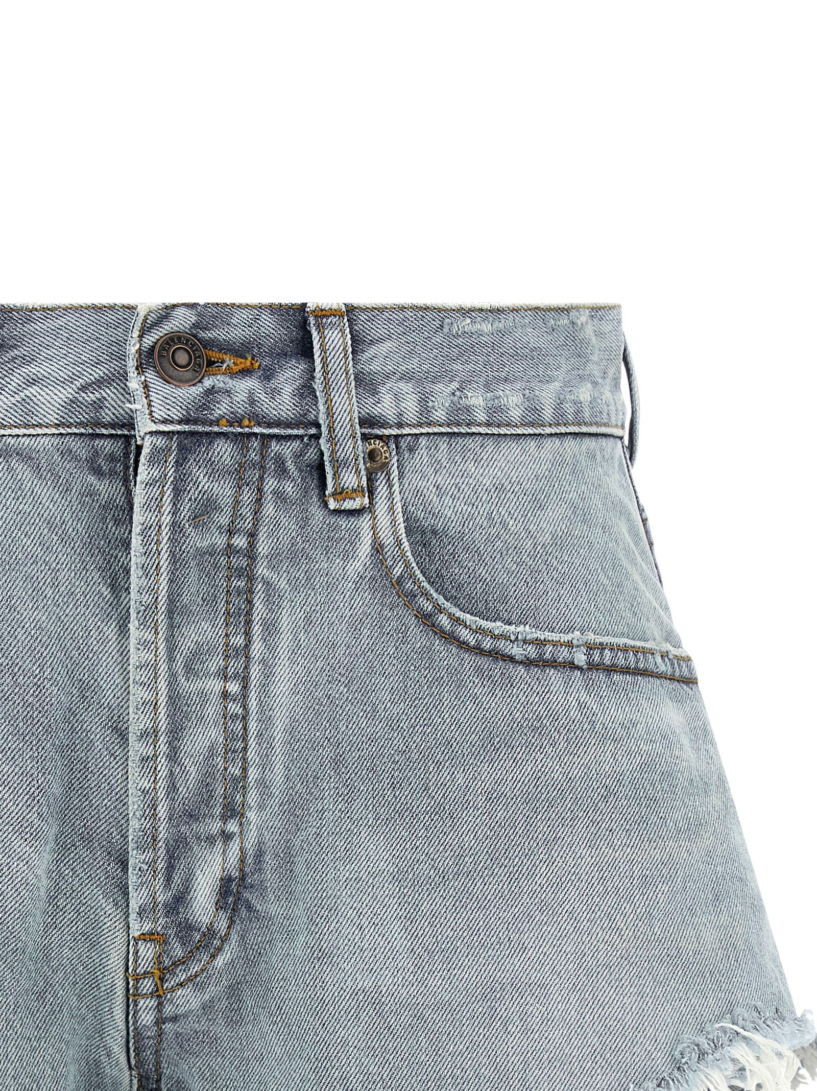 Balenciaga Women Denim Shorts BALENCIAGA
