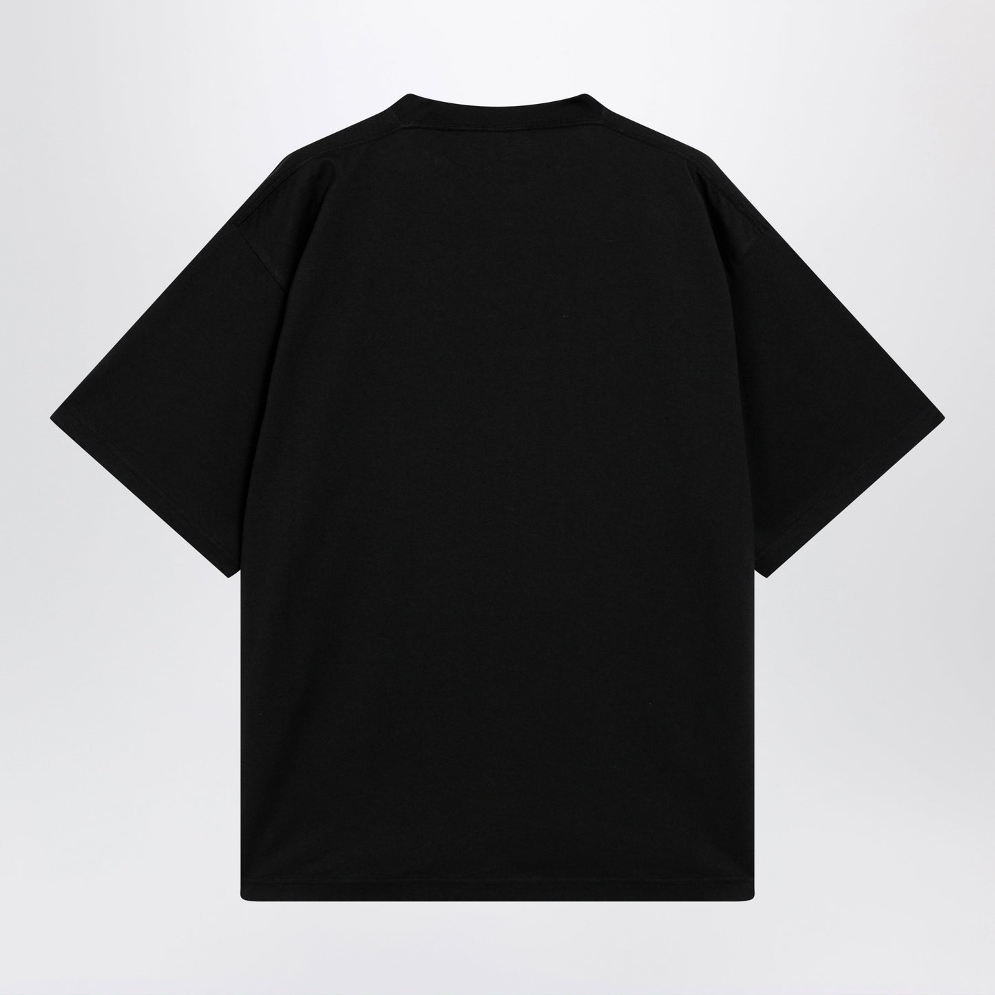 Balenciaga Holiday Graphic Print Cotton T-Shirt In Black Men BALENCIAGA