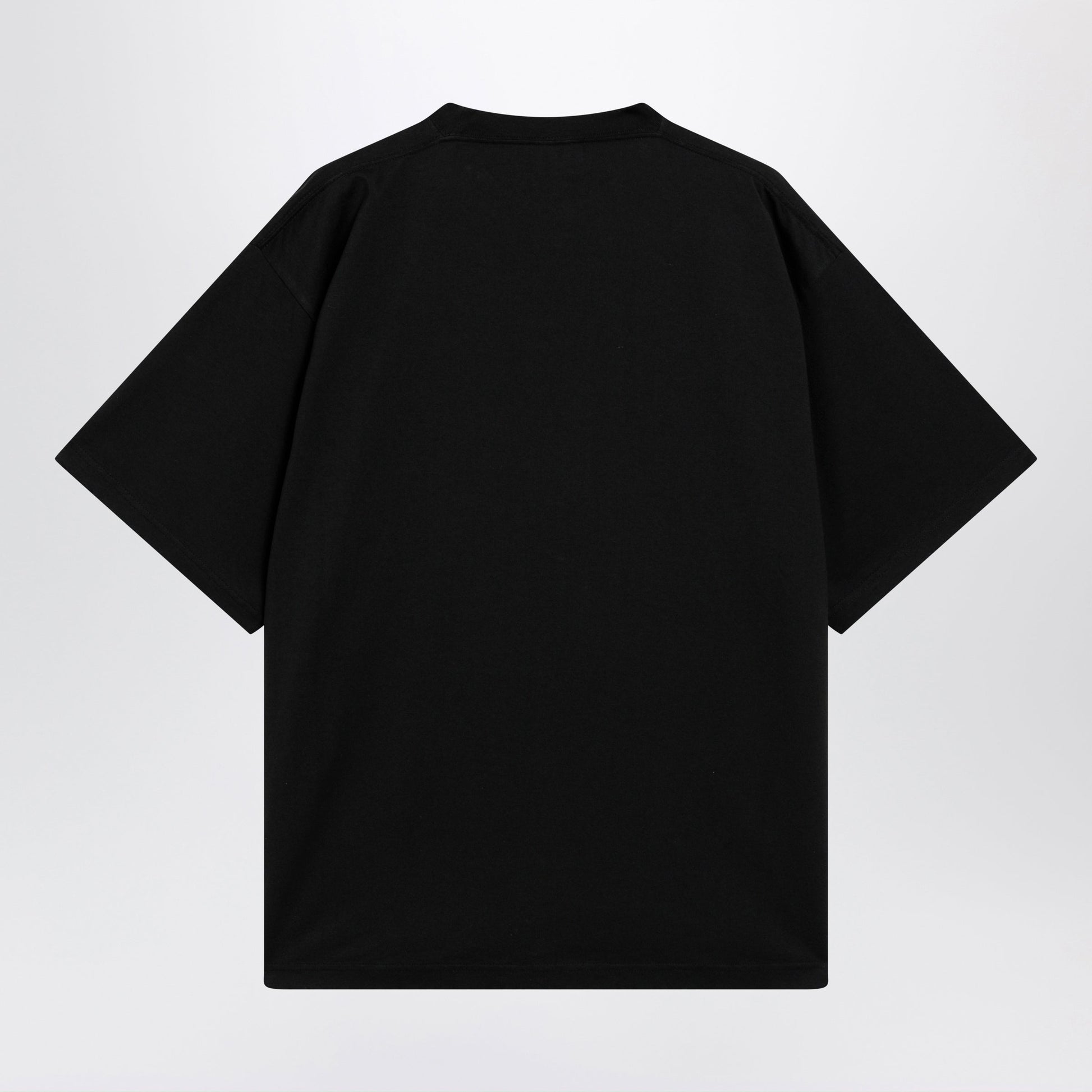 Balenciaga Holiday Graphic Print Cotton T-Shirt In Black Men BALENCIAGA