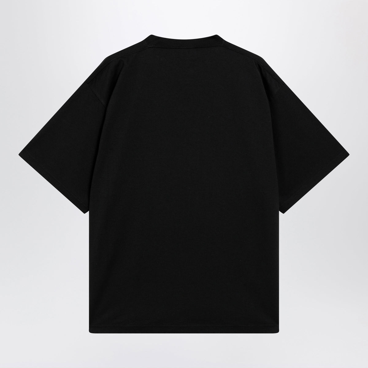 Balenciaga Holiday Graphic Print Cotton T-Shirt In Black Men BALENCIAGA