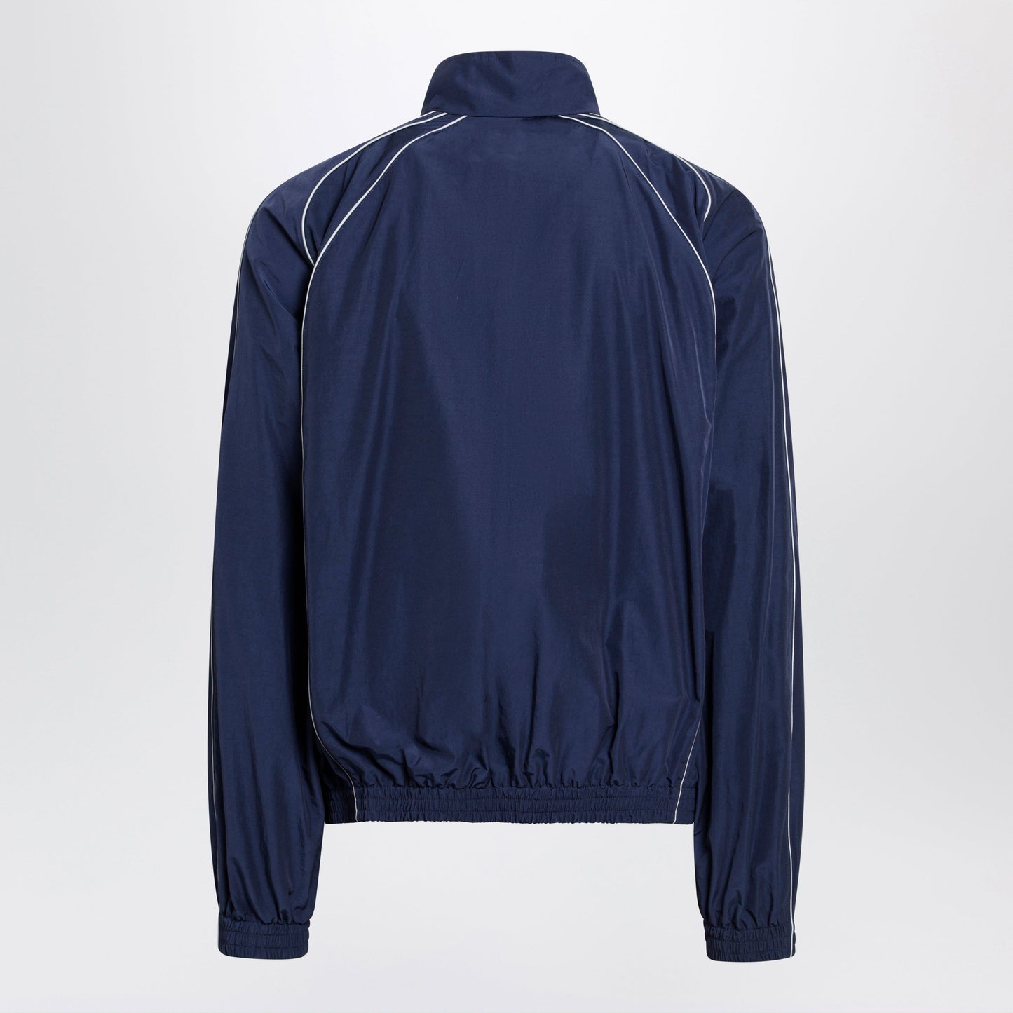 Balenciaga Bodies Track Jacket In Dark Navy Poplin Men BALENCIAGA