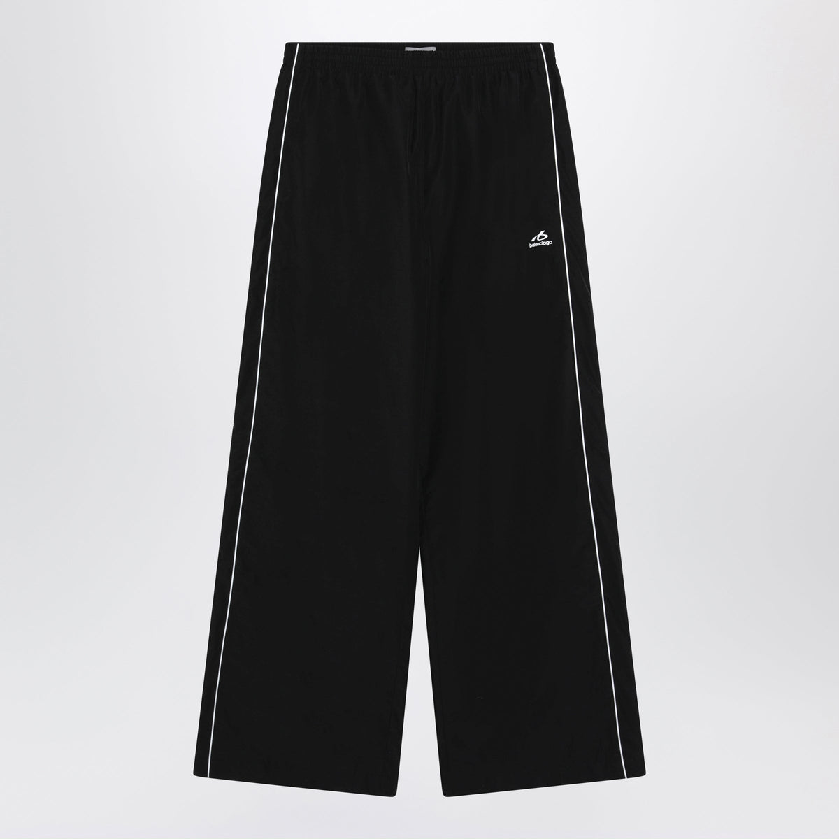 Balenciaga Black Track Trousers In Cotton Blend Men BALENCIAGA