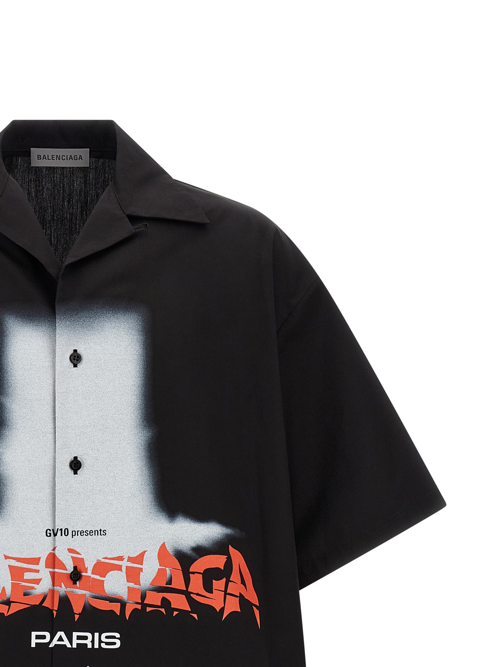 Balenciaga Men 'The Door' Bowling Shirt BALENCIAGA