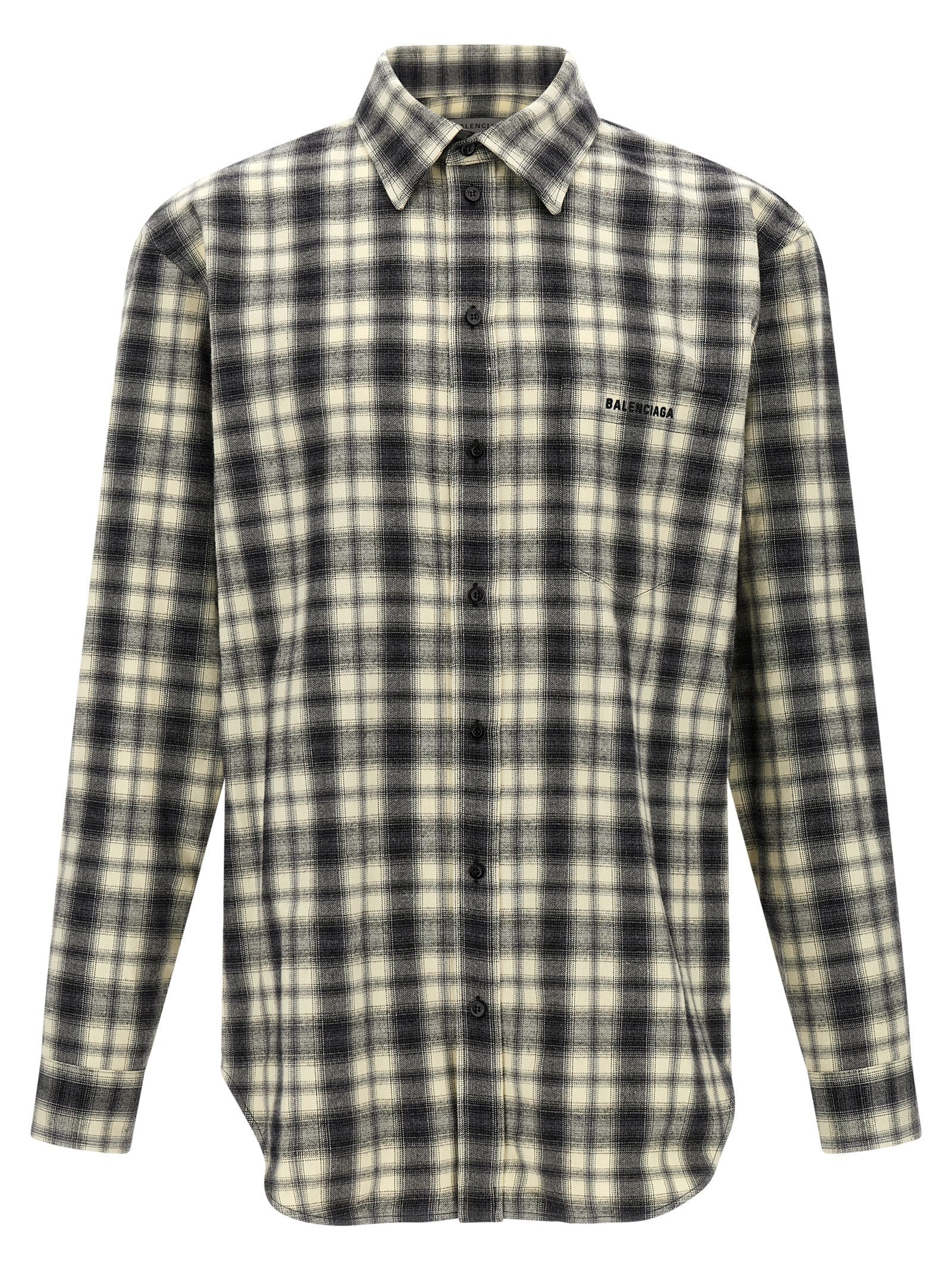 Balenciaga Men Flannel Shirt BALENCIAGA