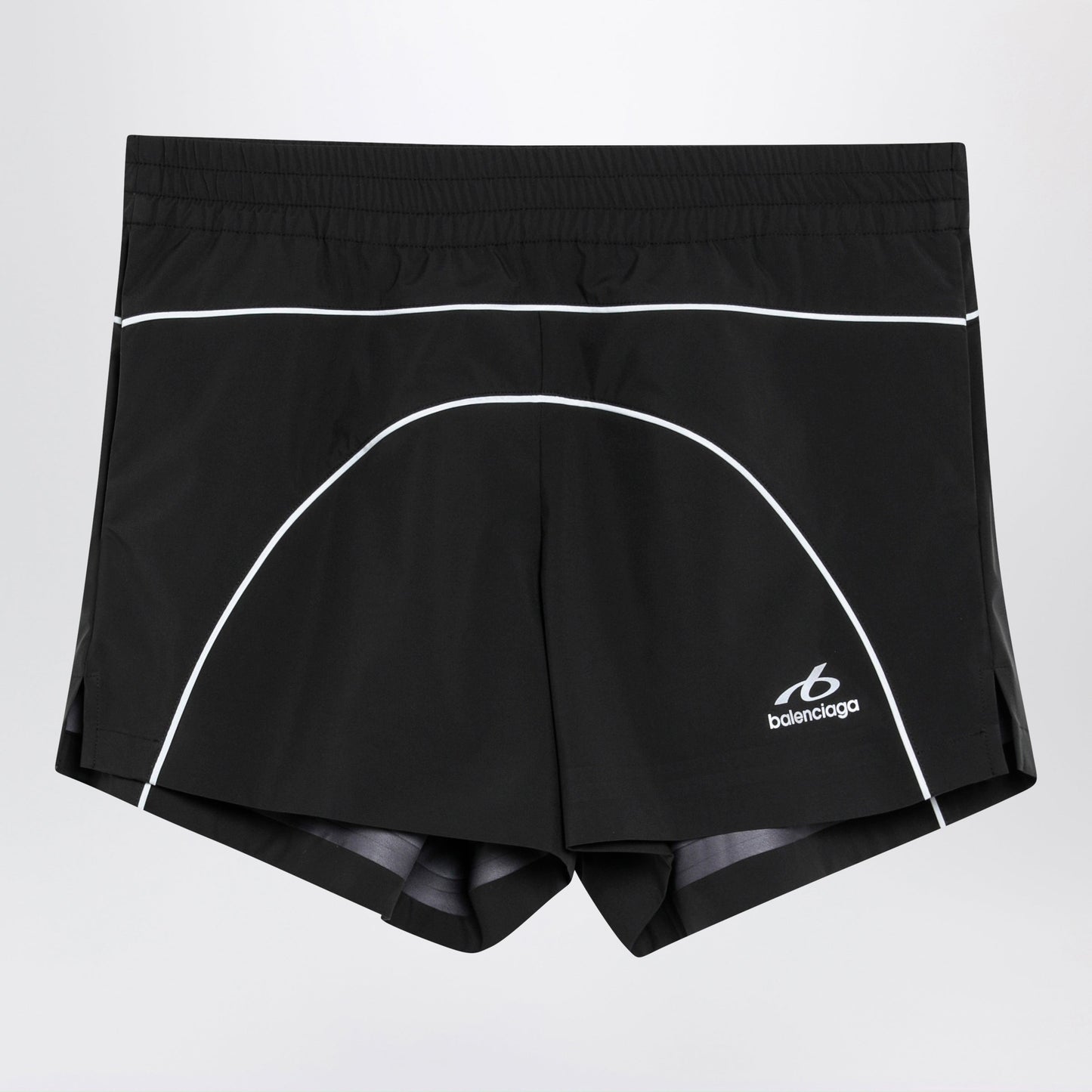 Balenciaga Techwear Shorts In Black Technical Fabric Women BALENCIAGA