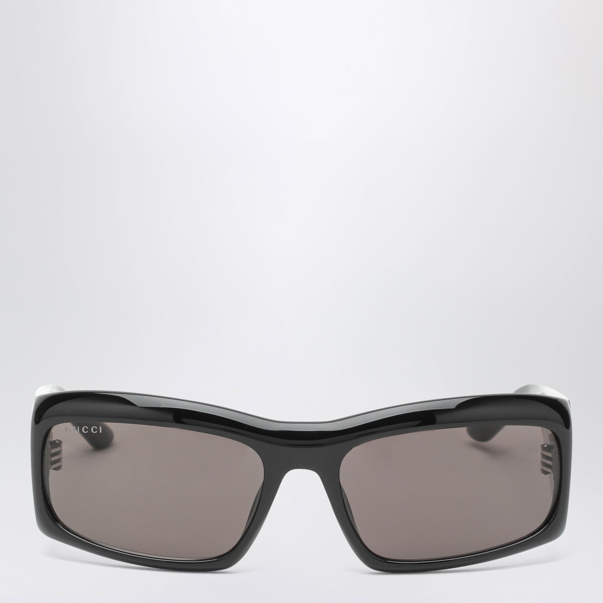 Gucci Black Rectangular Acetate Sunglasses Women GUCCI