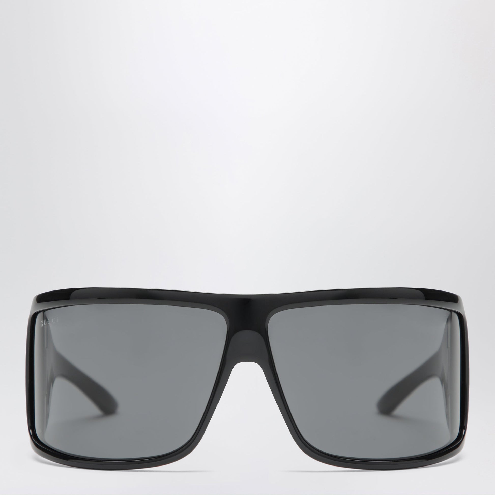 Gucci Shield Sunglasses With Black Injection Frame Men GUCCI