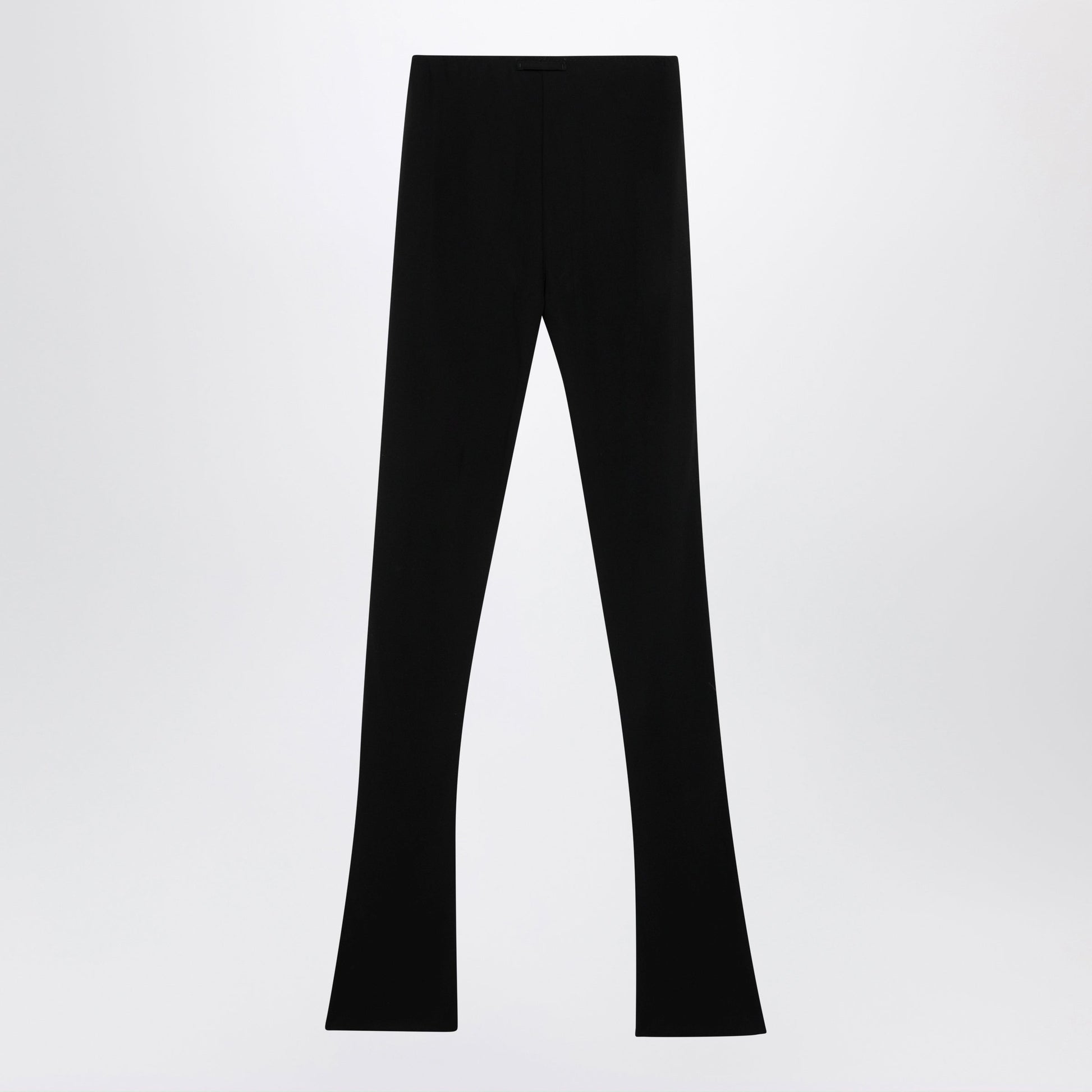 Gucci Black Trousers In Viscose Crãªpe Jersey Women GUCCI