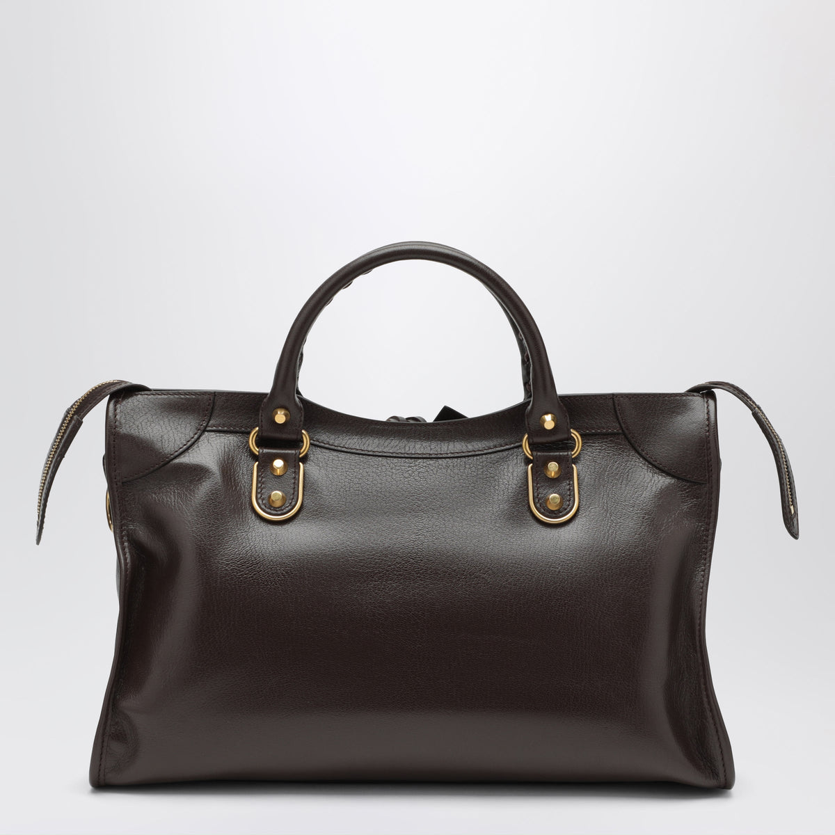 Balenciaga Brown Medium Le City Uptown Bag In Leather Women BALENCIAGA