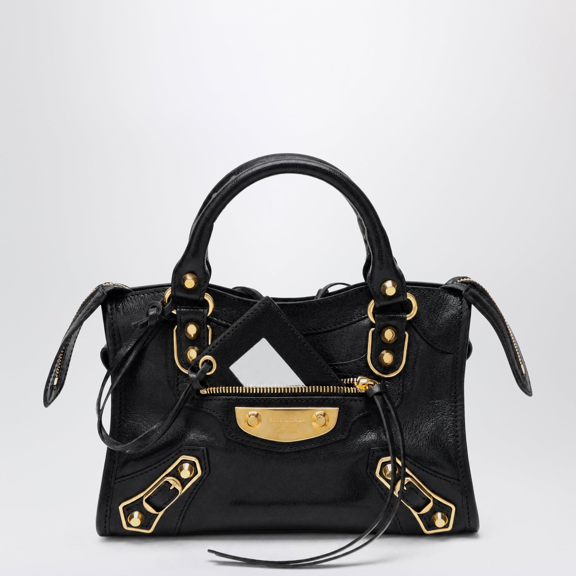 Balenciaga Le City Uptown Mini Bag In Soft Black Leather Women BALENCIAGA