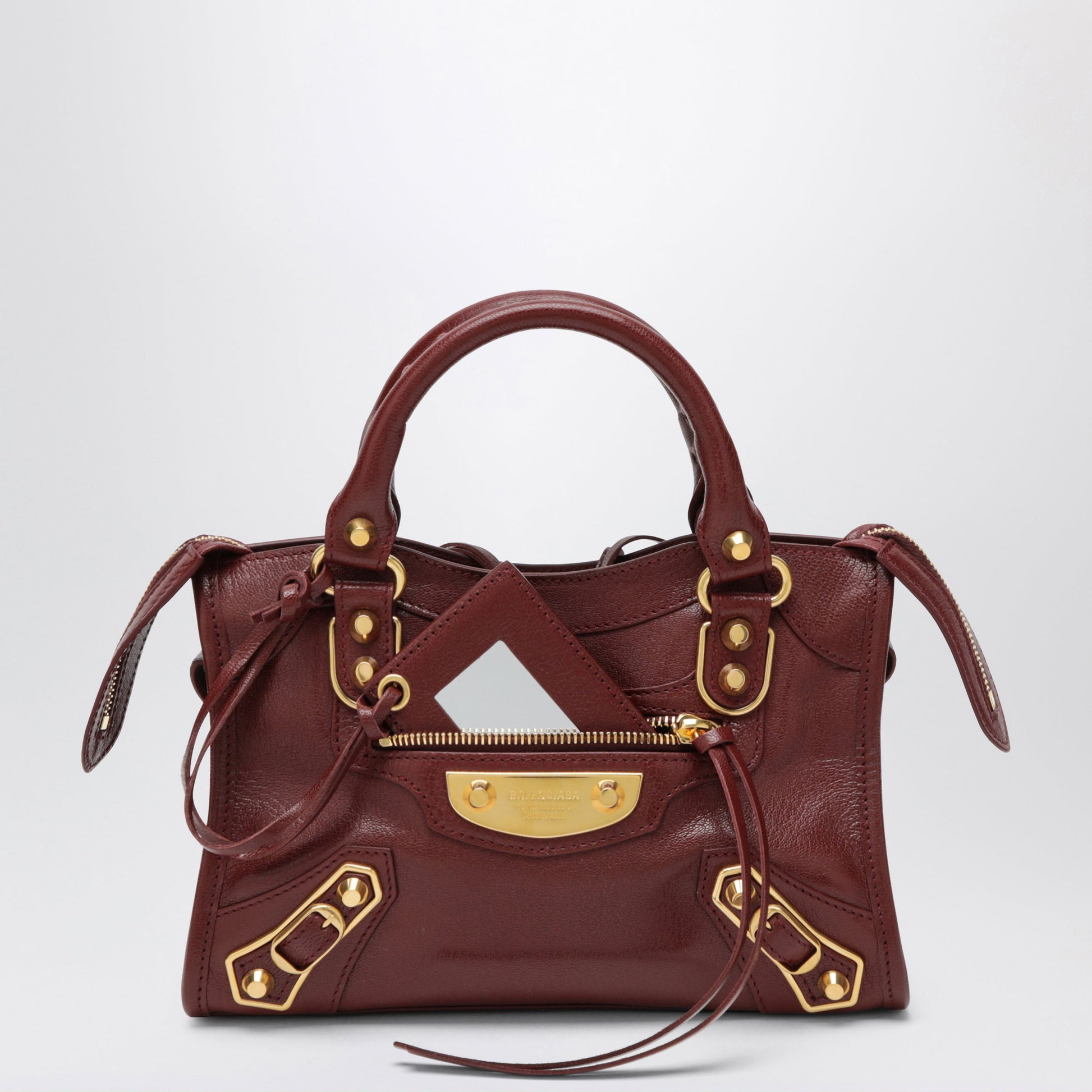 Balenciaga Burgundy Le City Uptown Mini Bag Women BALENCIAGA