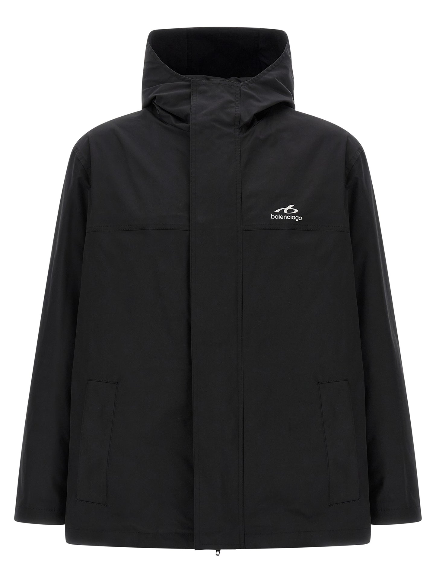 Balenciaga Men Windbreaker With Logo BALENCIAGA