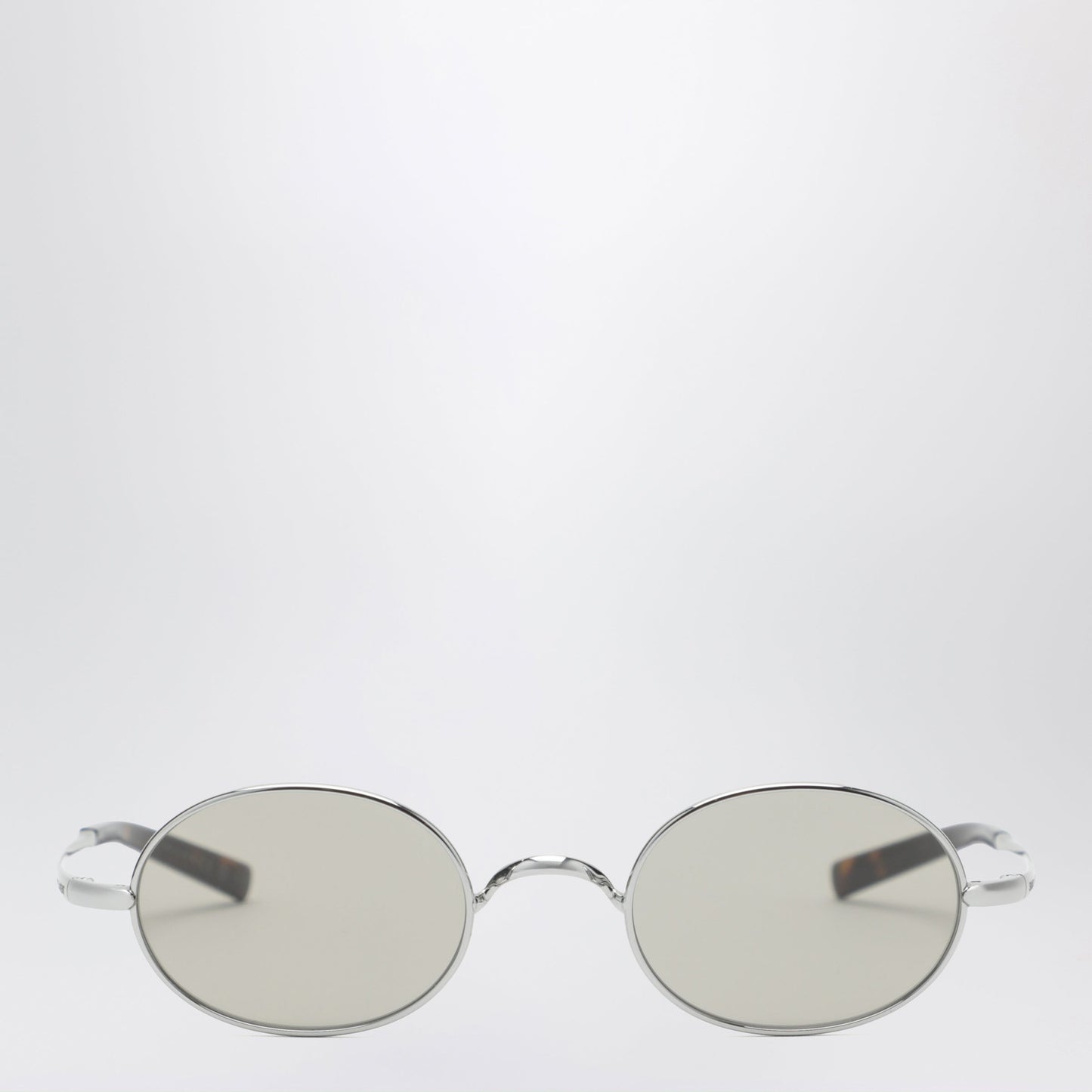 Saint Laurent Sl 948 T Round Silver Titanium Sunglasses Men SAINT LAURENT