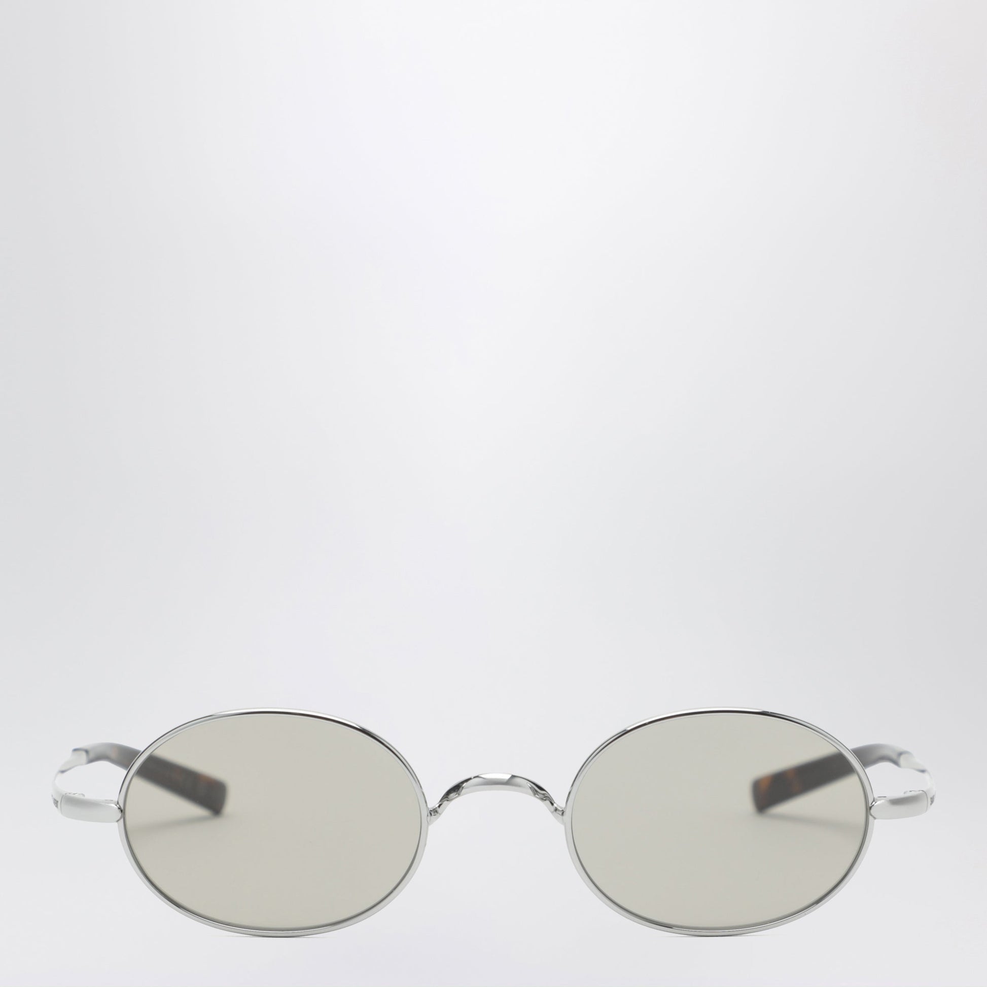 Saint Laurent Sl 948 T Round Silver Titanium Sunglasses Men SAINT LAURENT
