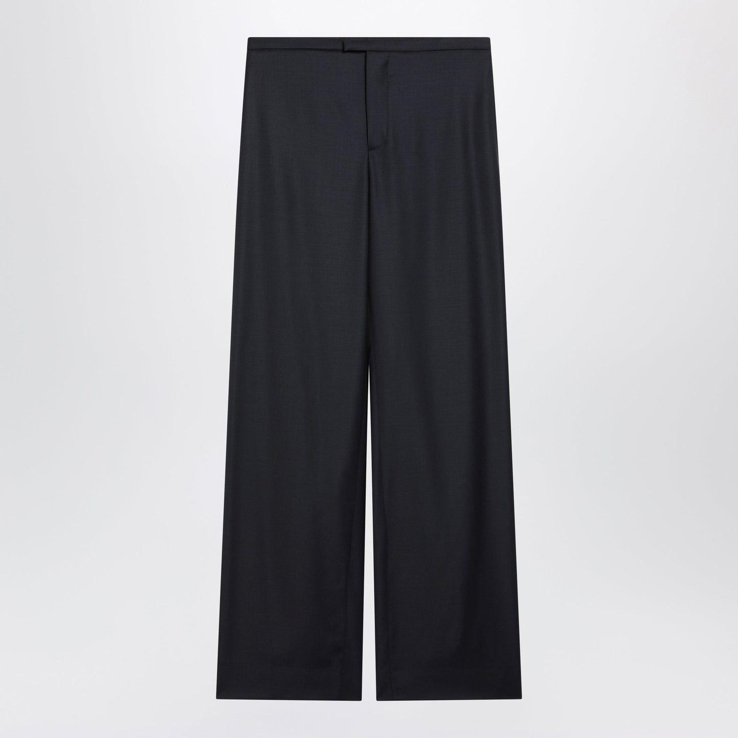 Gucci Blue Lightweight Wool Trousers Women GUCCI